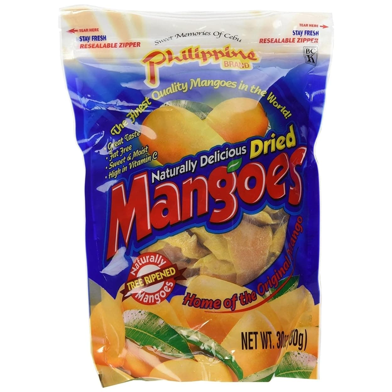 Philippine Brand Dried Mangoes, 20 Ounce