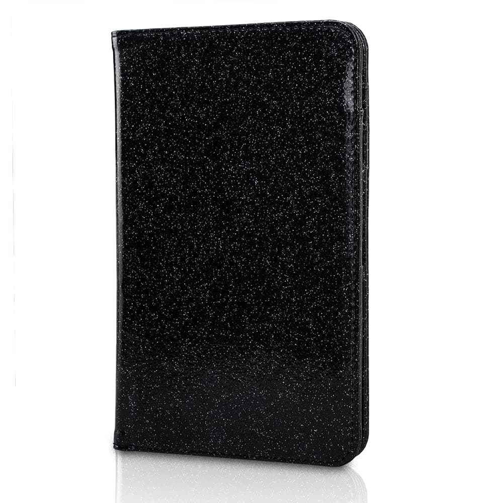 Glitter Server Book for Waitress,Restaurant Server Book for Waiter,Guest Check Serving Book with Pen Holder for Waiter Server Wallet(5x8 Black)