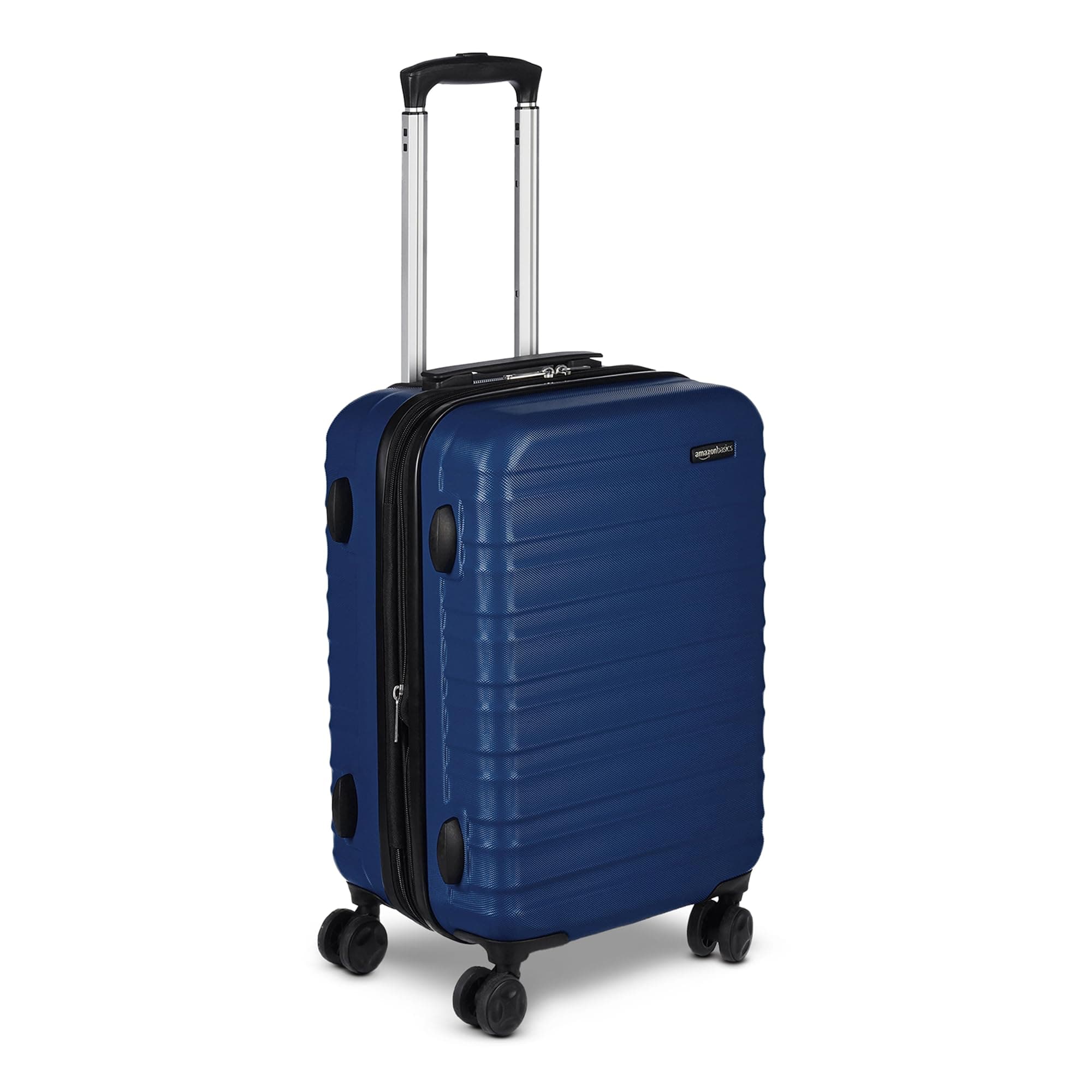 AmazonBasics 51 cm Navy Blue Hardsided Cabin Trolley