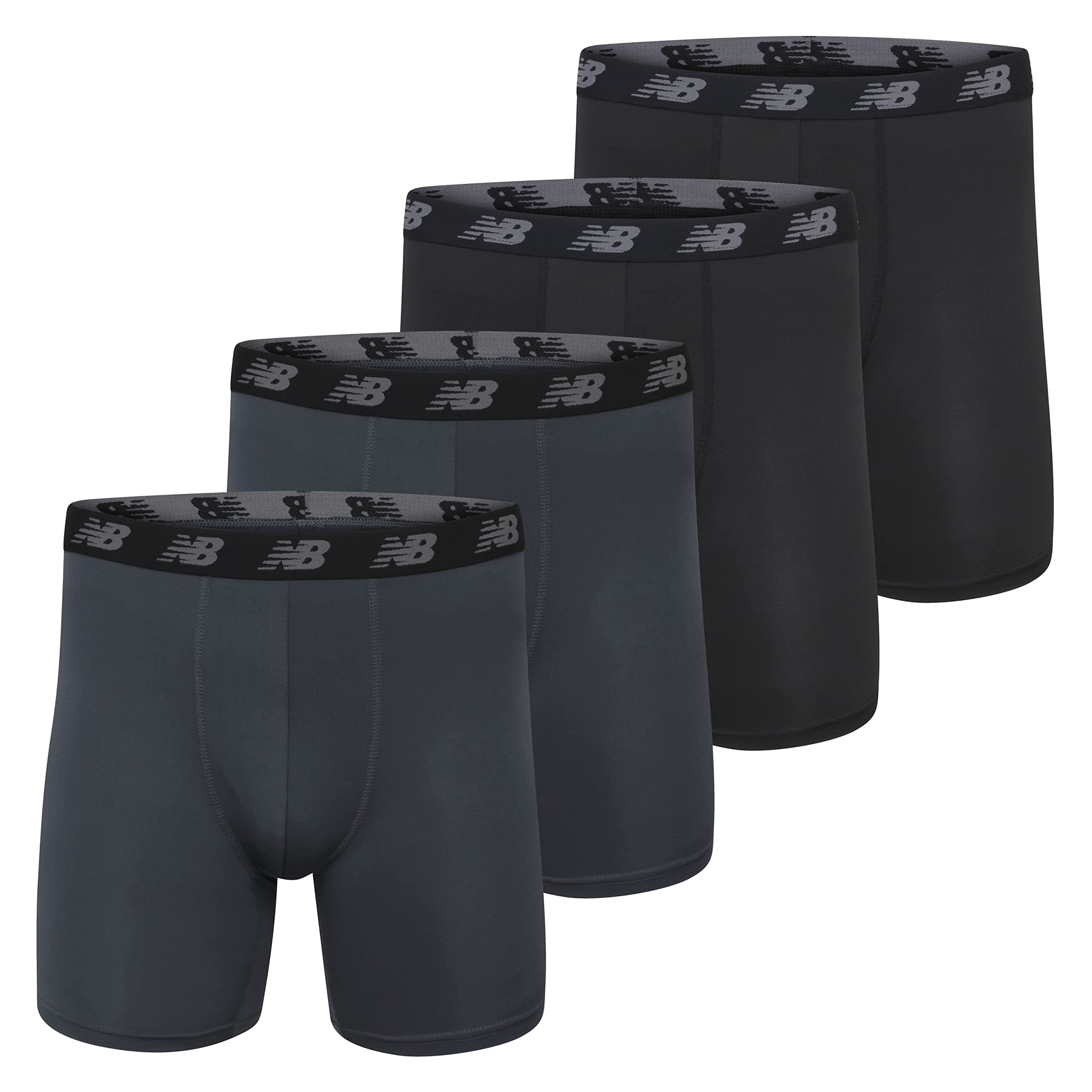 Men's Mesh 5" No-FLY Boxer Brief (4-Pack)