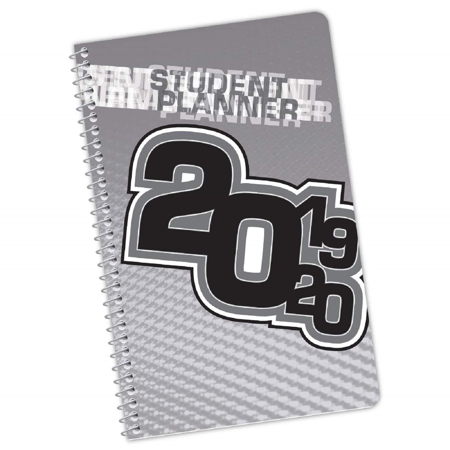 Meridian Student Planners- Dated High/Middle School Student Planner for Academic Year 2019-2020- (5 3/8” x 8 3/8”) - Jostens Planner Brand- Black- Single