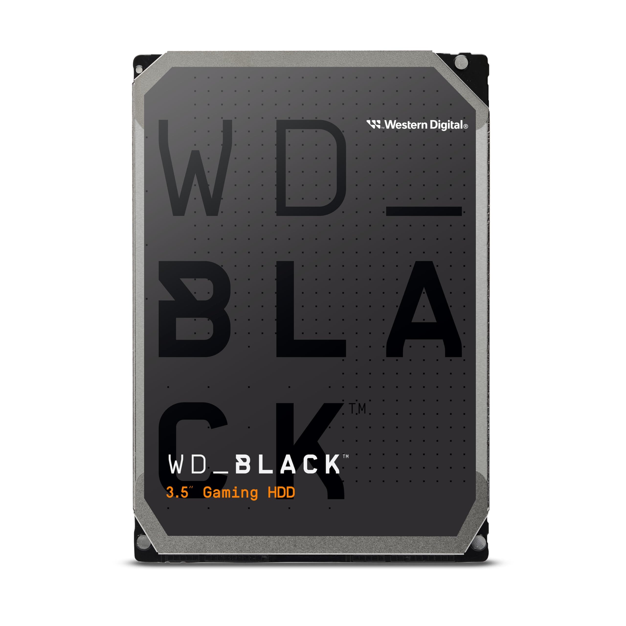 Western Digital 4TB WD Black Gaming Internal Hard Drive HDD - 7200 RPM, SATA 6 Gb/s, 256 MB Cache, 3.5" - WD4006FZBX