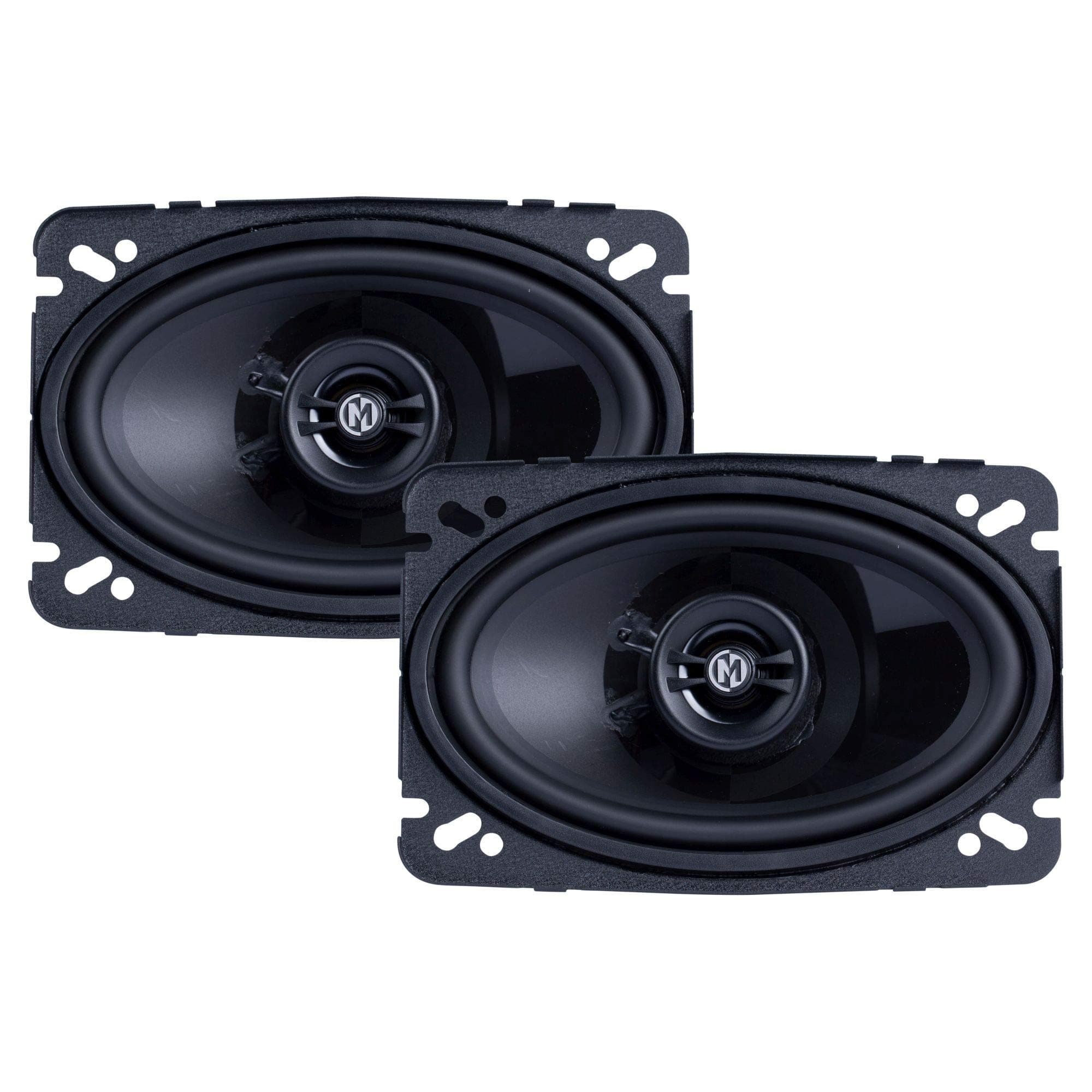 Audio PRX46 Power Reference 4 x 6 Inch 30 Watt RMS 60 Watt Peak Power 2 Way Coaxial Car Speaker System