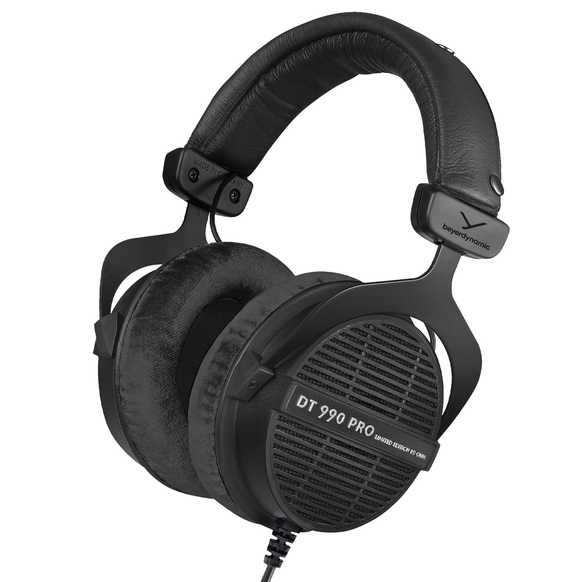 DT 990 PRO Limited Black Edition Open-Back Studio Headphones 80 Ohm