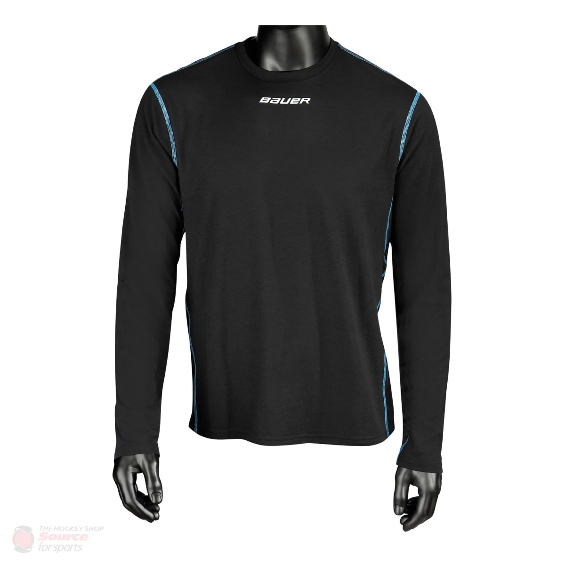 NG Base Layer Hockey Base Layer Long sleeve Top (Black) (Medium)