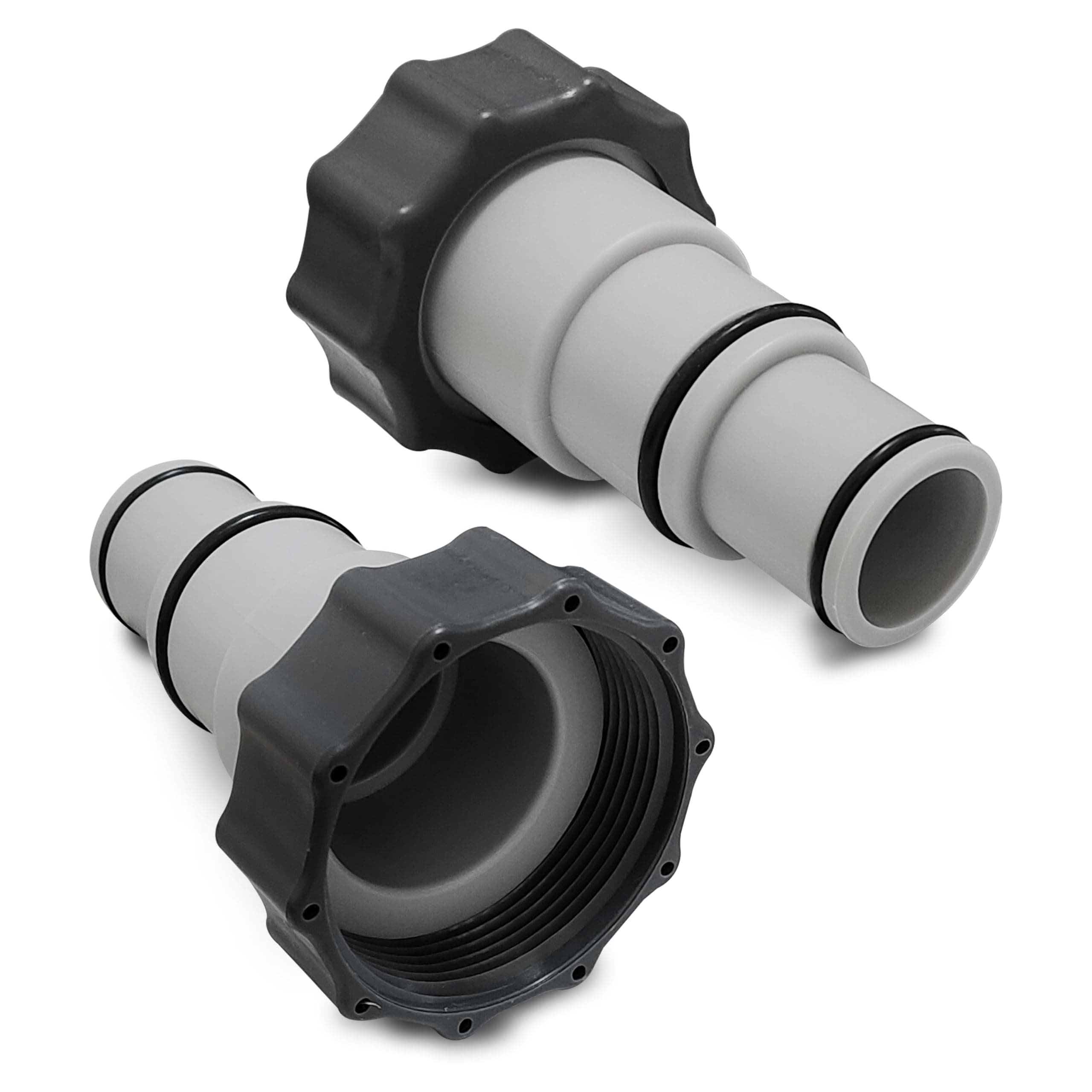 Hose Adapter with Collar Compatible with Intex Threaded Connection Pump