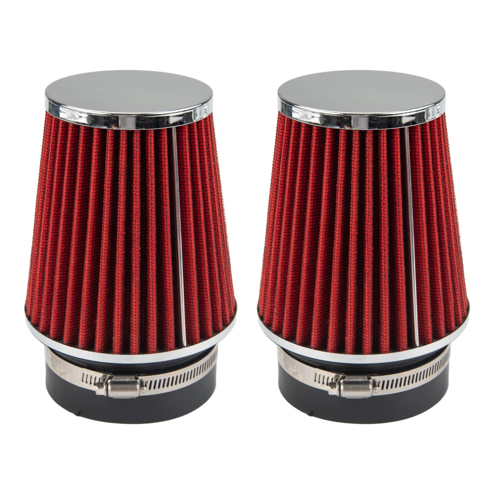 Cold Air Intake Kit with Filter Heat Shield for 2008-2012 C300 C350 3.0L 3.5L V6 (Red)