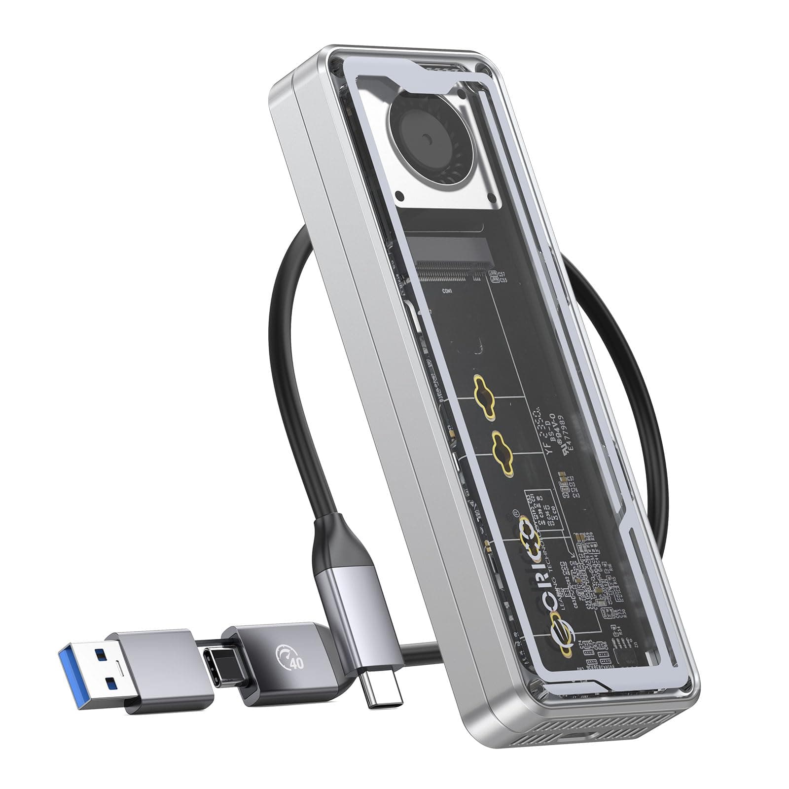 ORICO M.2 SSD 外付けケース 40Gbps AAGM2