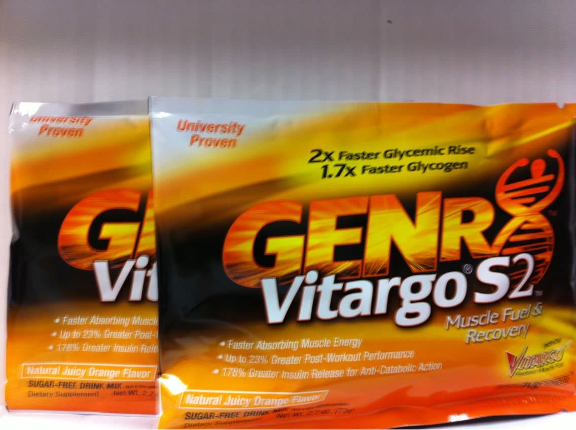 Genr8 Vitargo S2 Single Serving (2 Packets) Flavor Varies