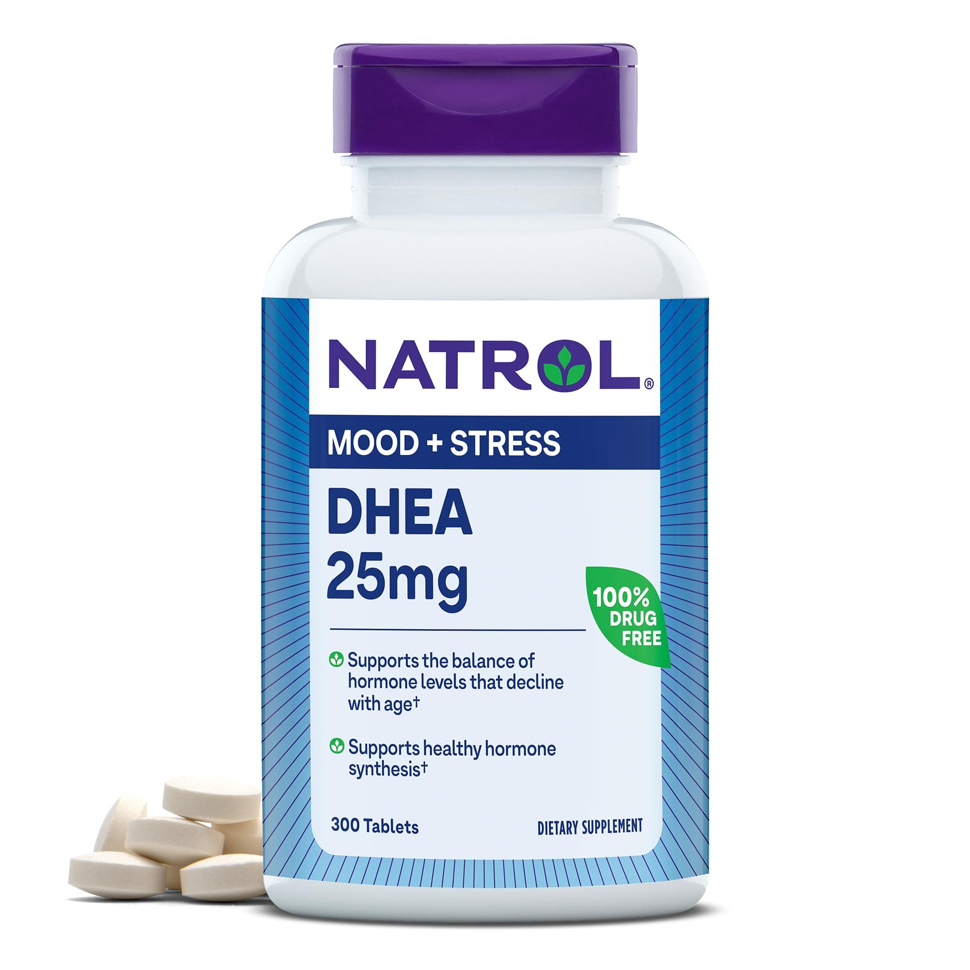 Natrol DHEA, 25 mg - 300 Tablets