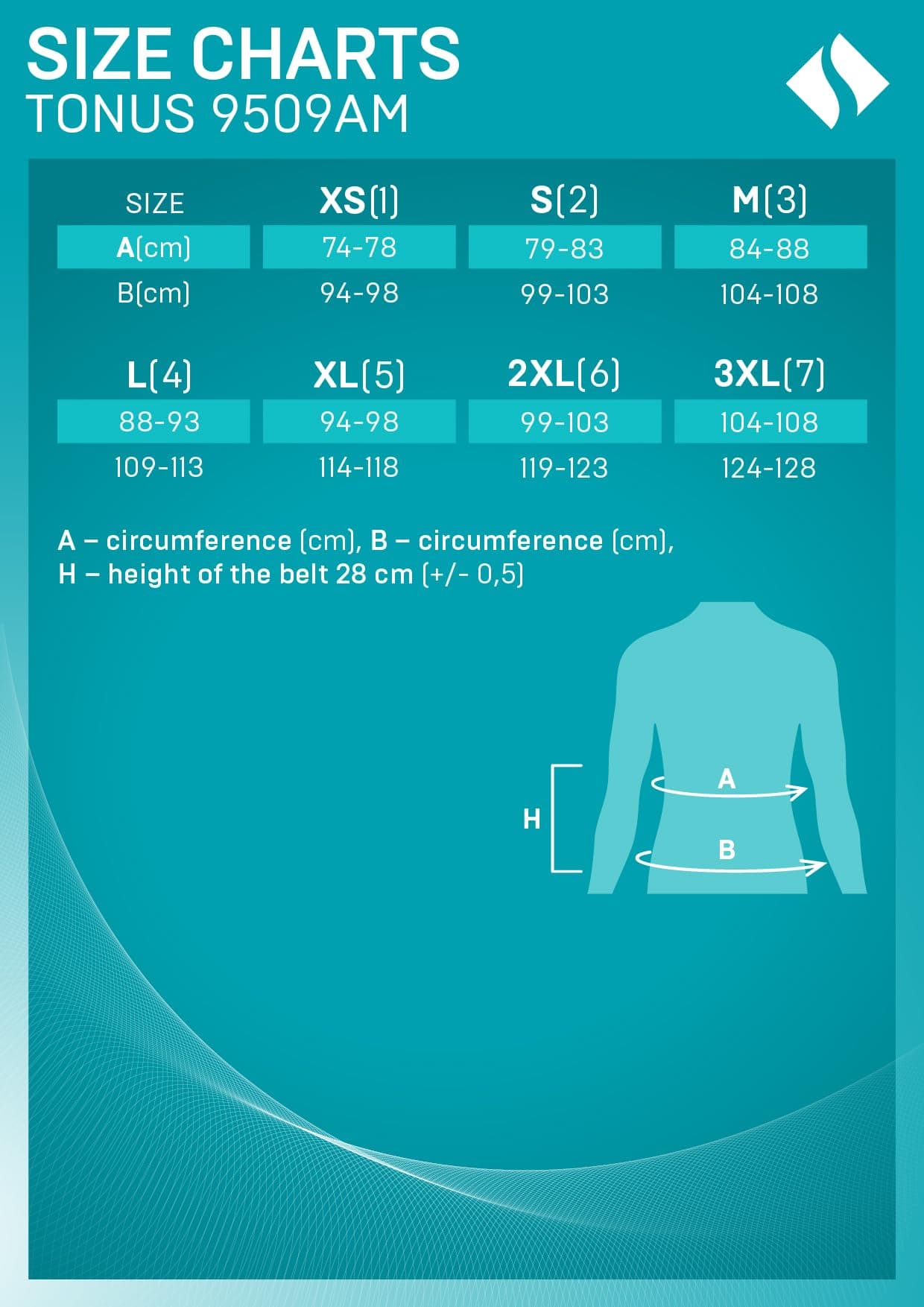 Tonus Elast Thermal Back Warming Belt, Body Warmer, Wool Heating Bandage for Women and Men, Heat Protection in case of Kidney, Back Pain, or Neuralgia (XL)