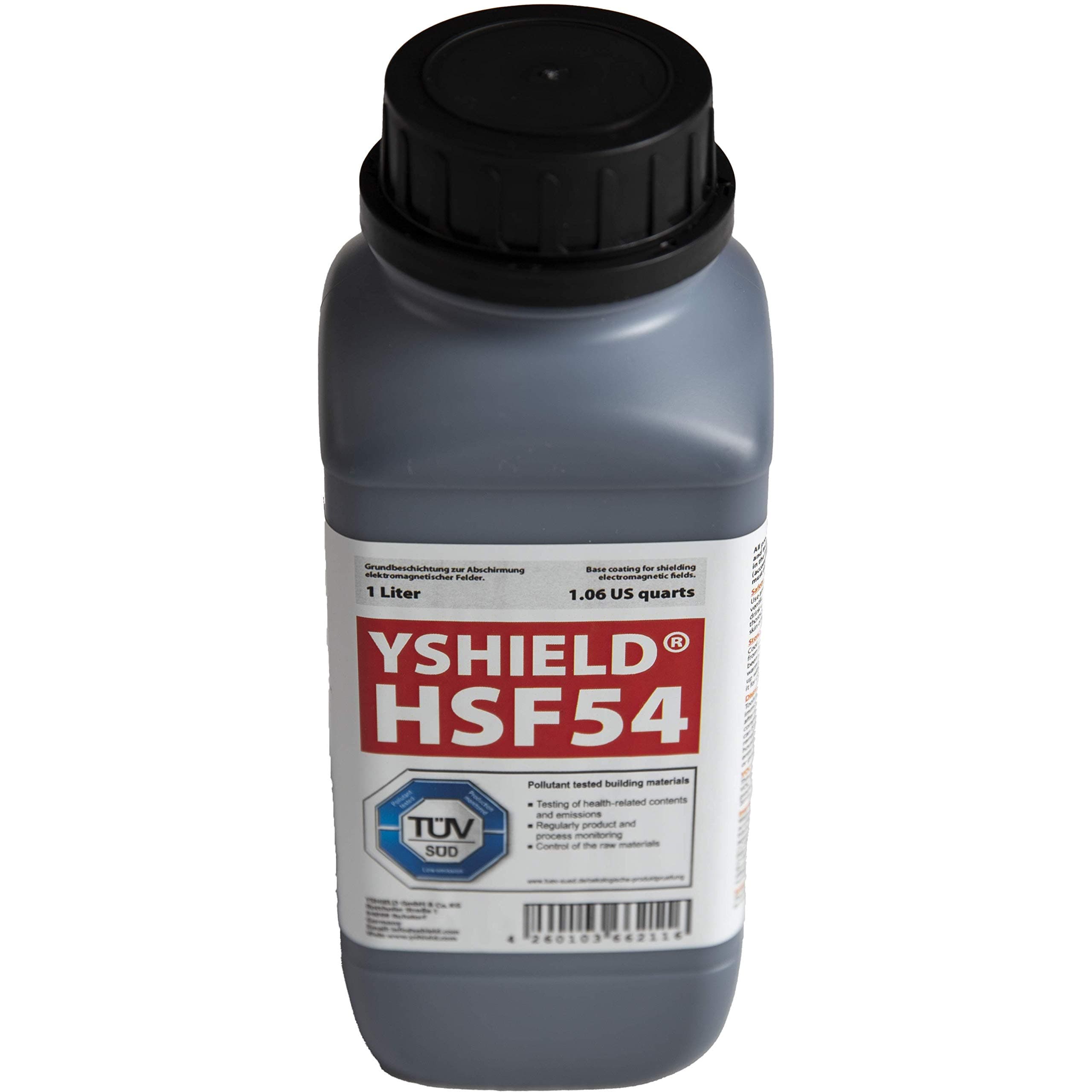 YShield RF Shielding Paint 1L Bin HSF54 - Blocks RF Signals: Wifi, Smart Meters, Cell Phones, Etc.