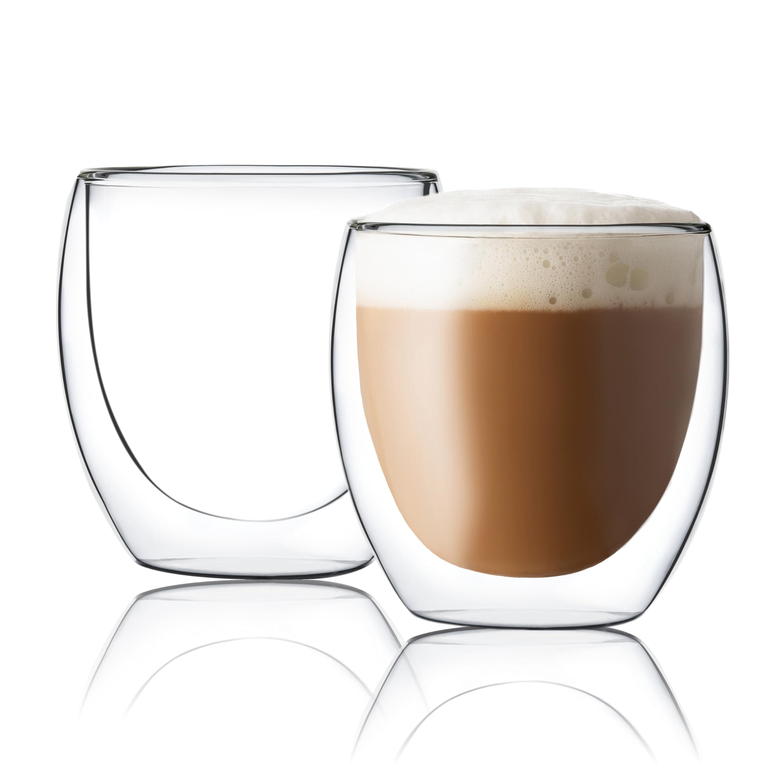 CnGlass Glass Coffee Cups