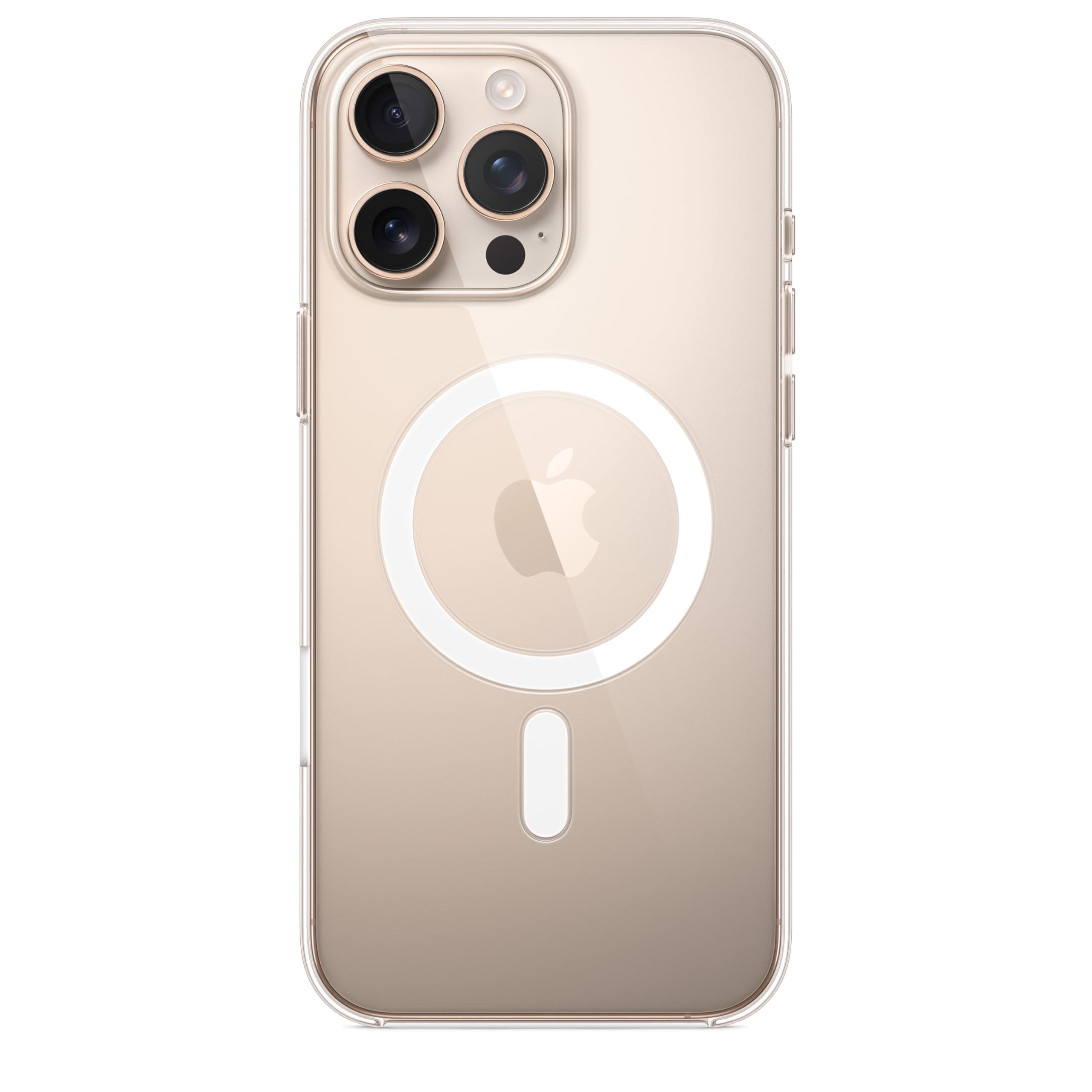 - iPhone 16 Pro Max Clear Case with MagSafe and Camera Control: Lightweight Phone Case, Wireless Charging Compatible, Smooth Glossy Finish