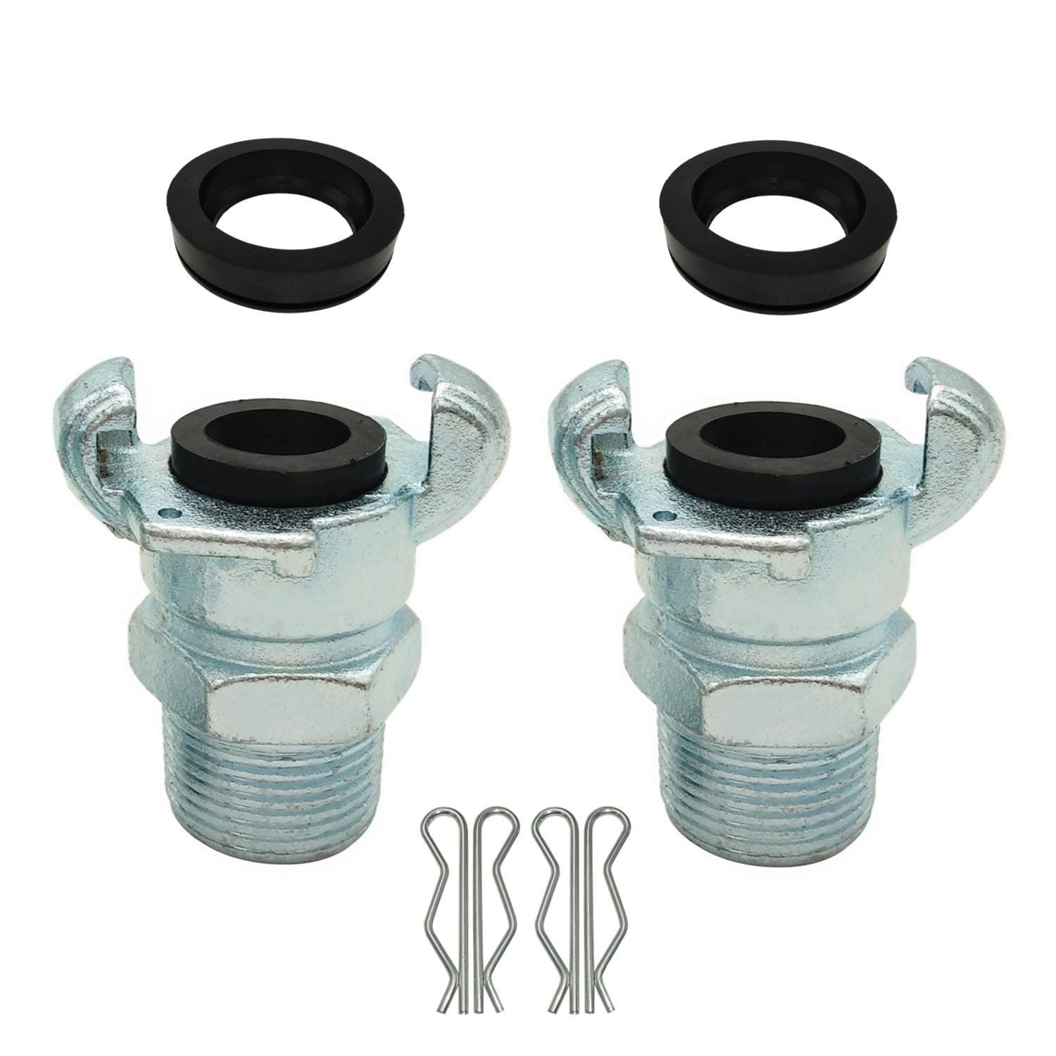 NPT Iron Air Hose Fitting,Universal Coupling,Chicago Fitting (1", NPT Male)