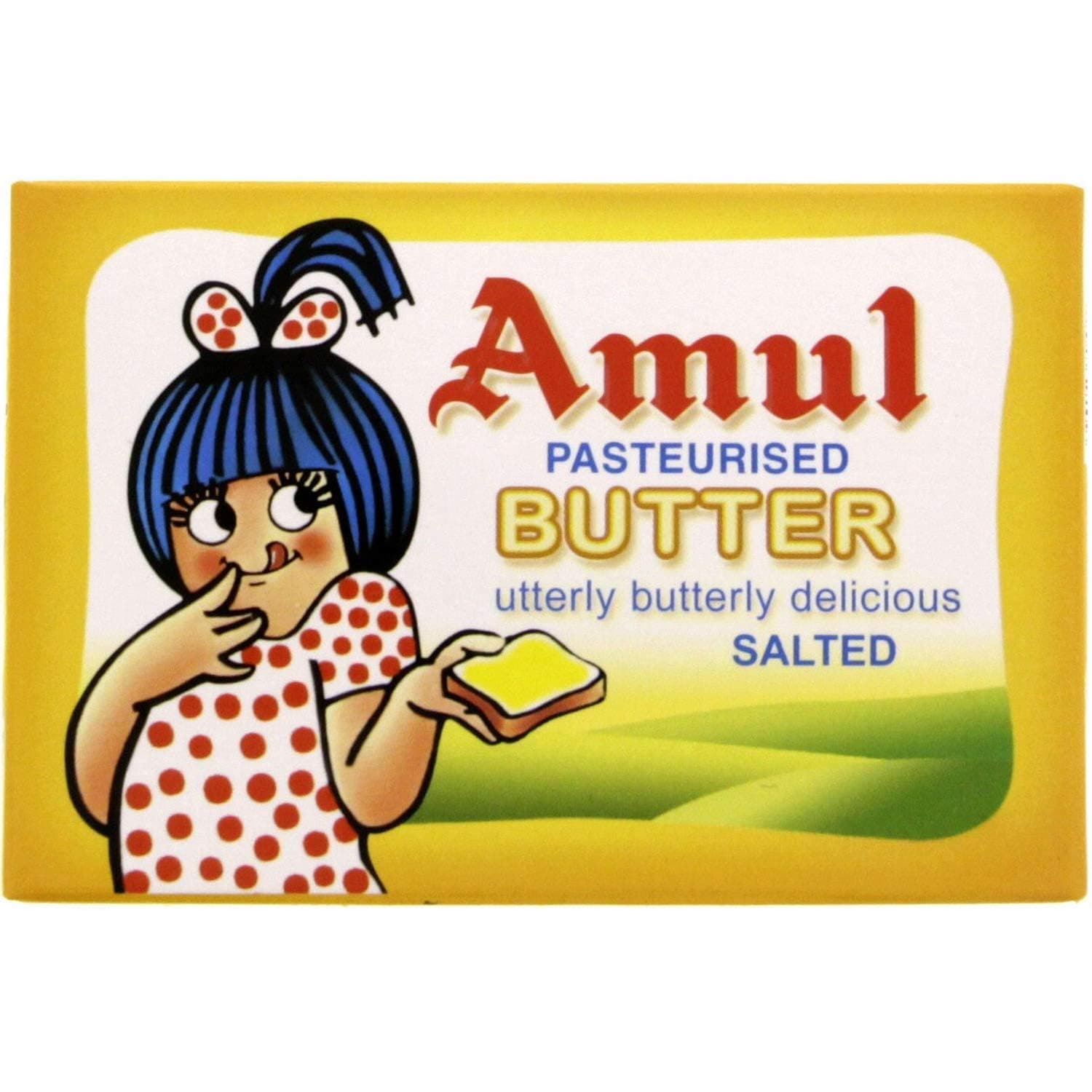 AMUL Salted Pasteurised Butter 100 g, Multicolor