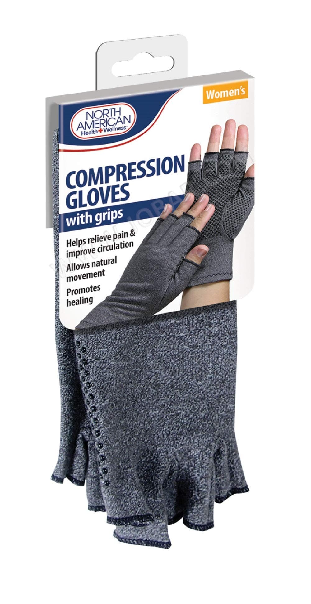 JobarEasyComforts Light Compression Gloves with Grippers