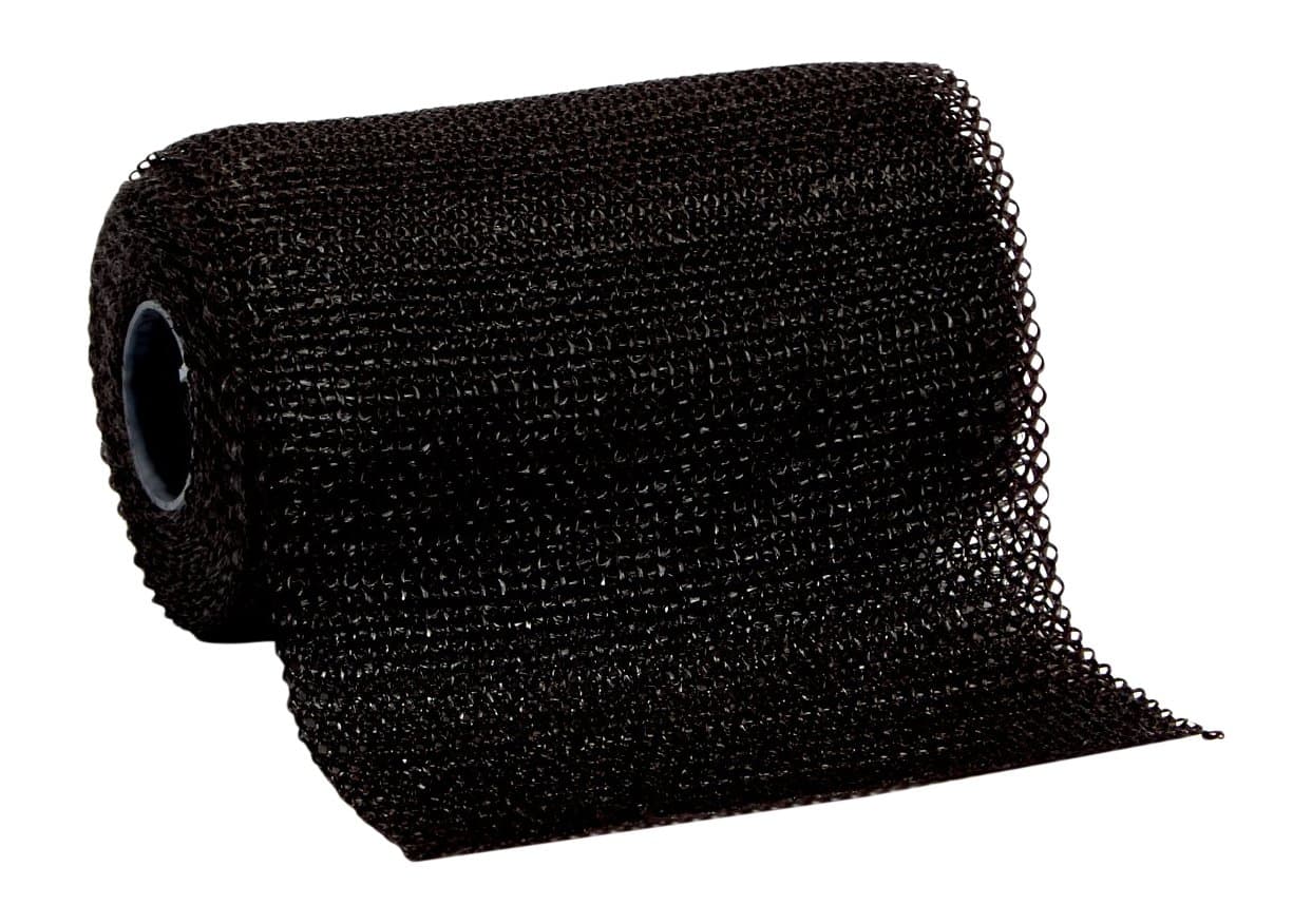 3M Scotchcast 82003A Plus Casting Tape, Black 3" x 4 Yard (Pack of 10)