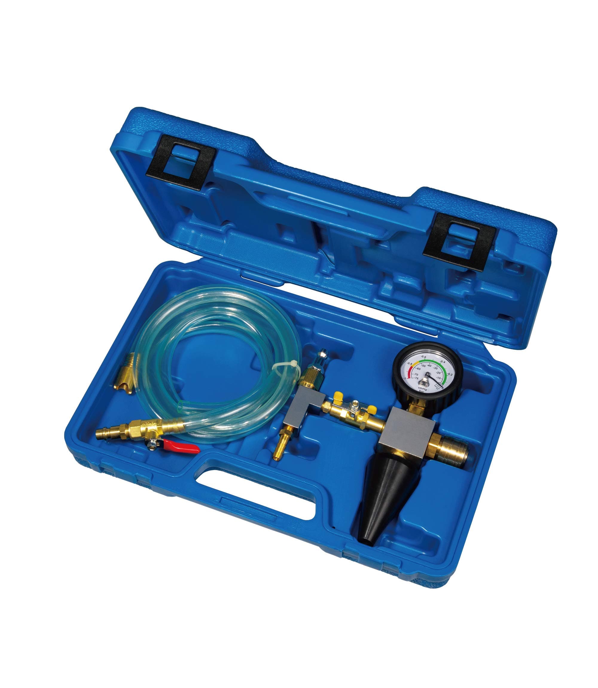 M31 Vacuum Type Cooling System Filler Tool Set with Large Internal Passages Purge Radiator Coolant Refill