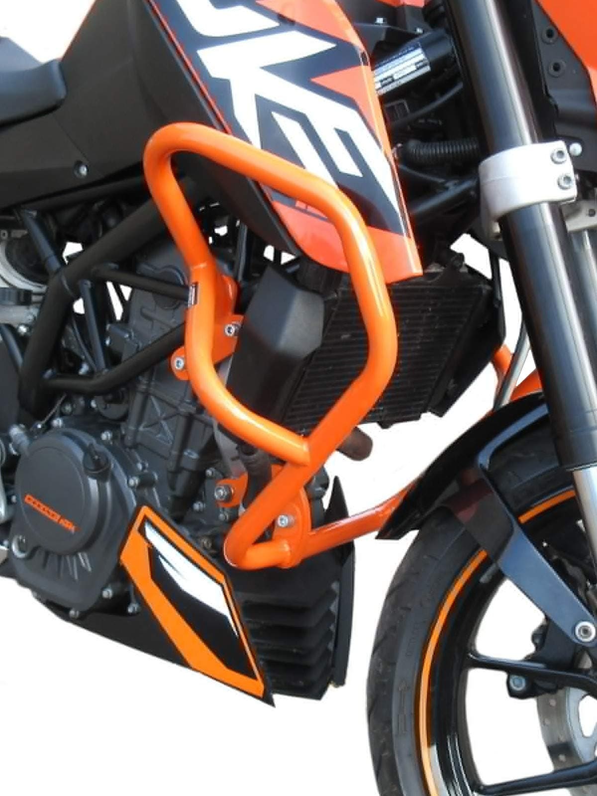 Crash bars HEED for KTM 125 Duke (2011-2016) - Orange