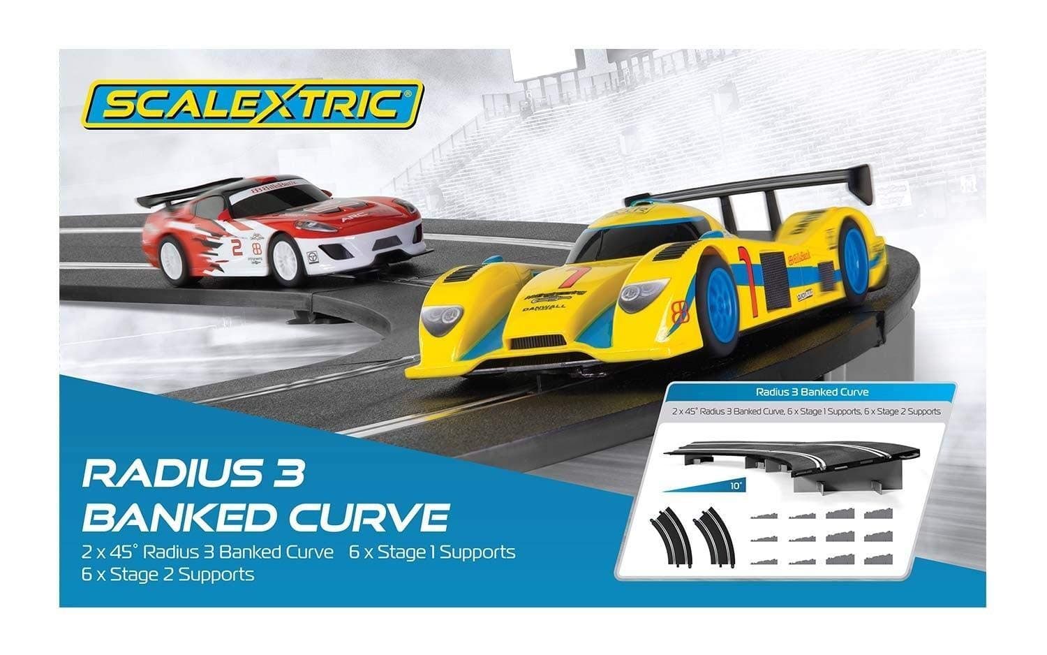 C8297 Banked Curve Radius 3 45 degree 1:32 Scale Accessory