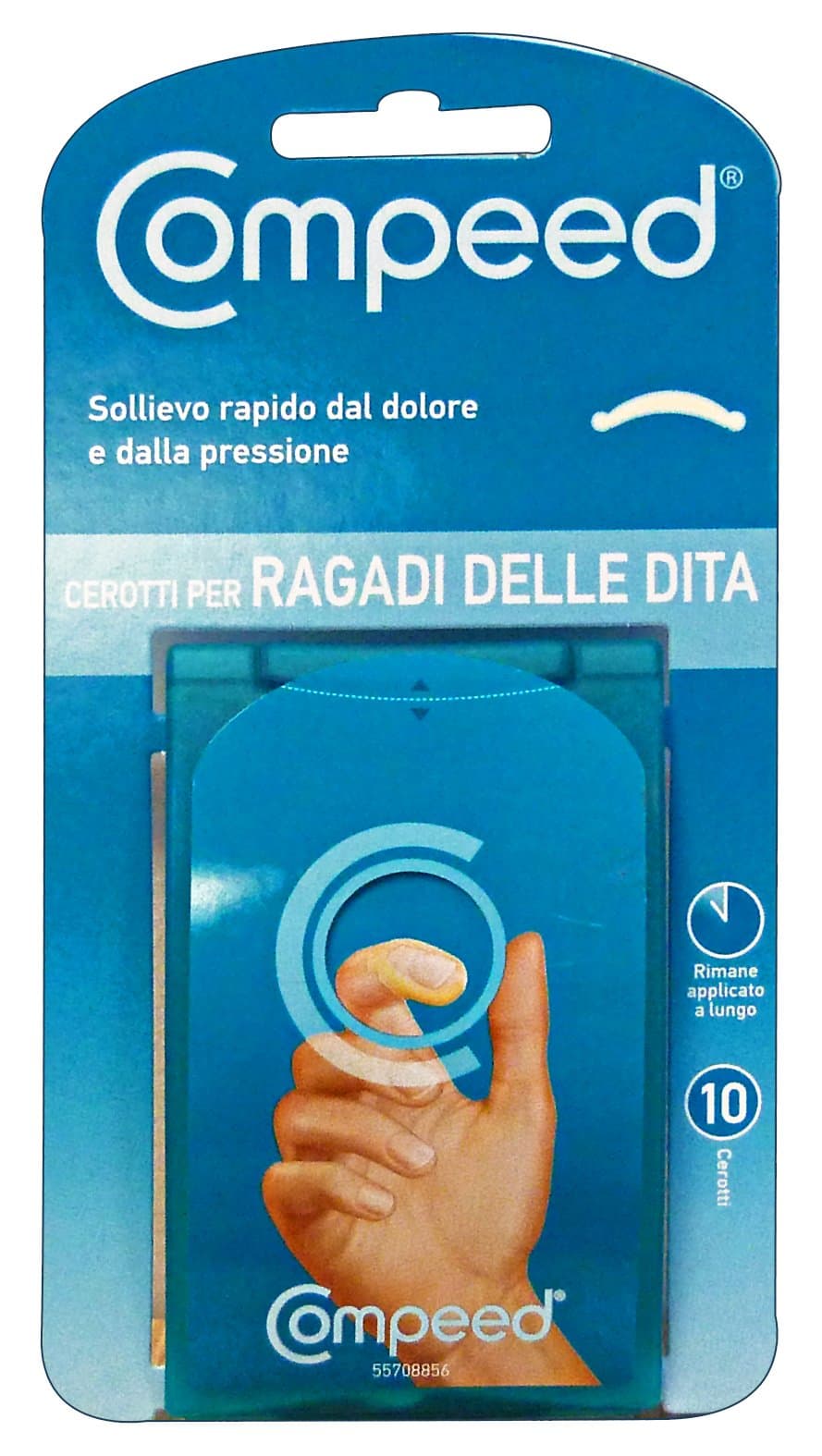 Compeed Hydrocolloid Healing Finger Crack Plasters (x10)