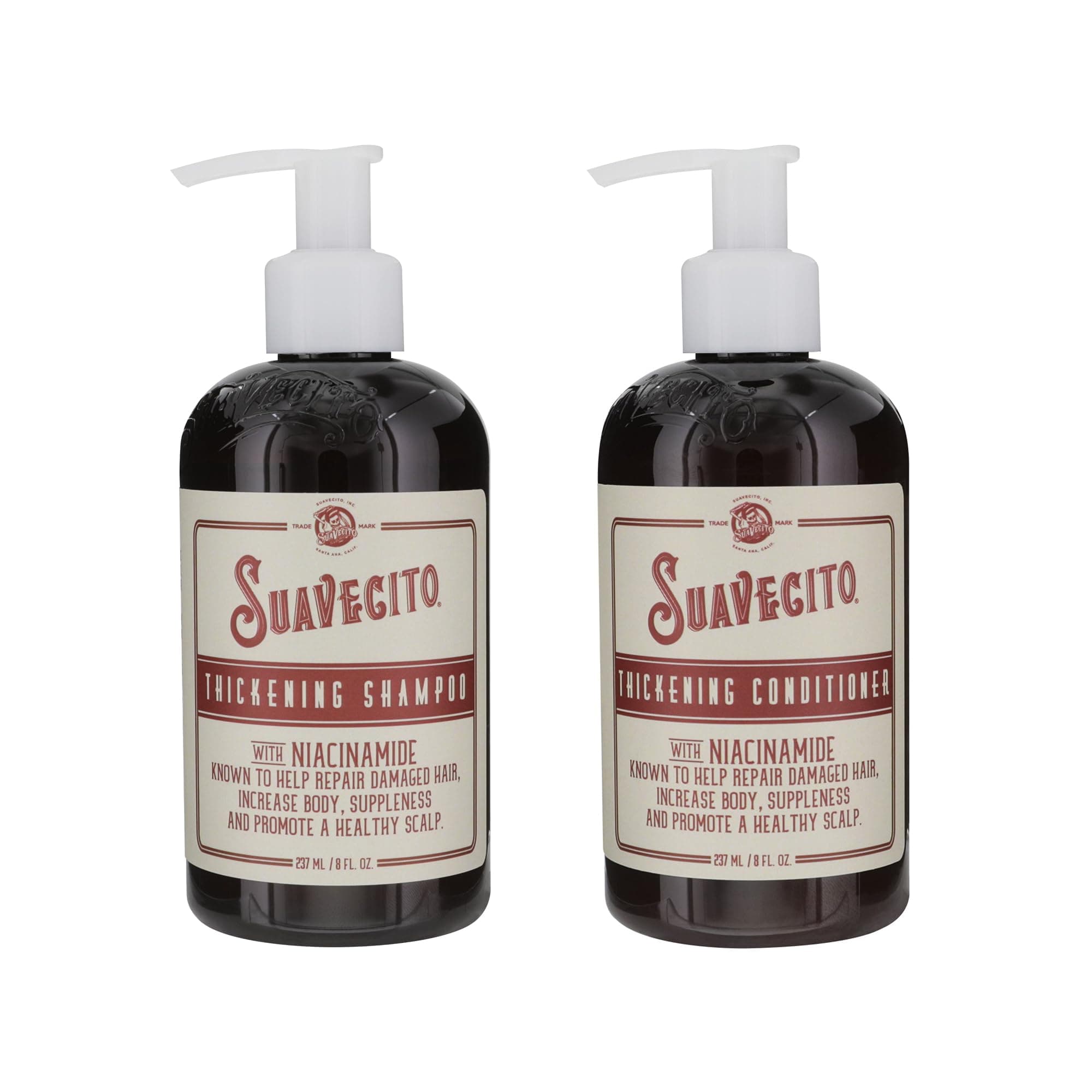 Suavecito Thickening Shampoo & Conditioner Set