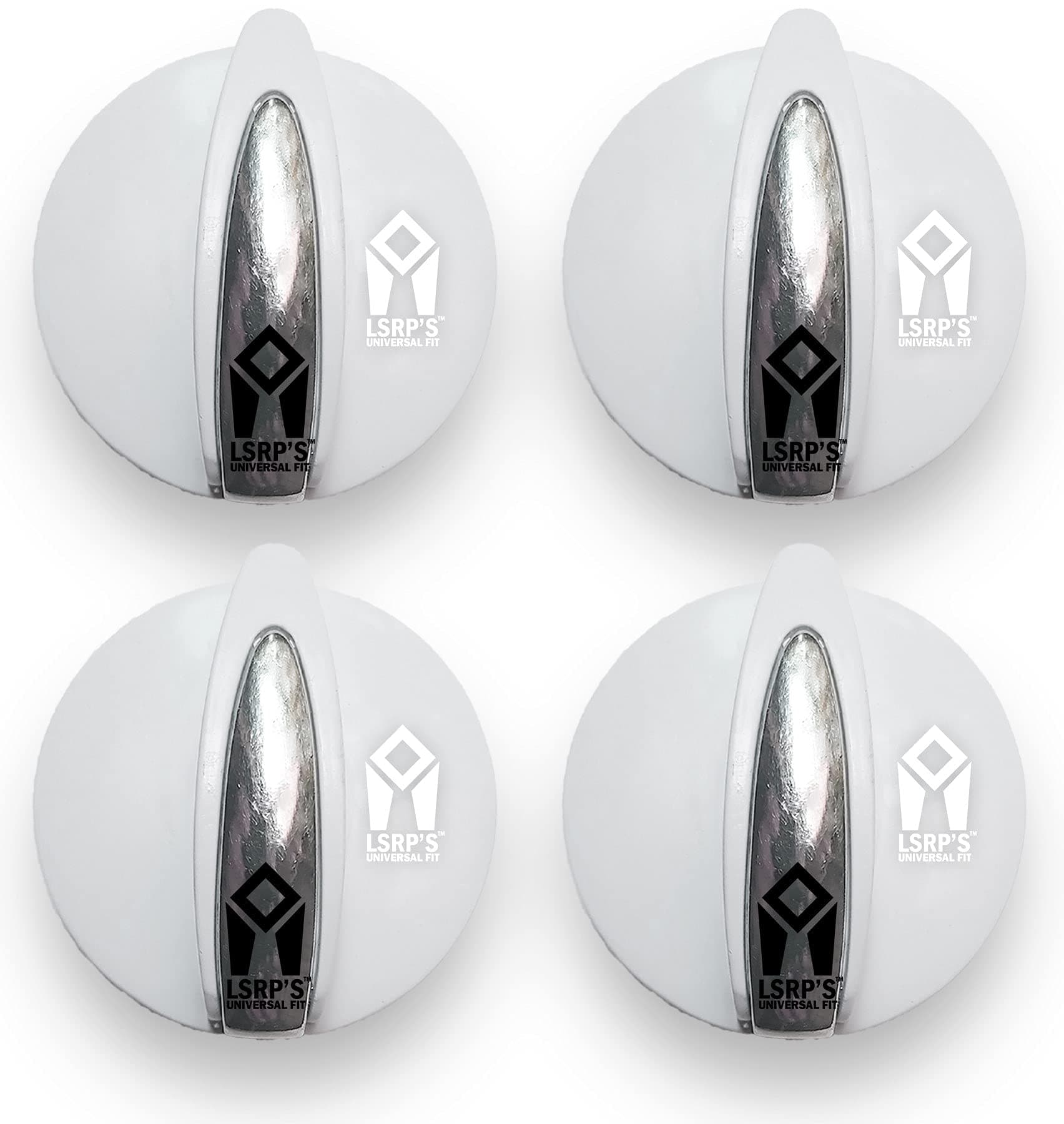 LSRP's Universal Fit Washing Machine Knob/Drain Switch & Timer nob/Dryer Knob Replacement for LG Washing Machine Spare Parts/Washer Semi Washing Machine Parts & Accessories - Set of 4 Knobs