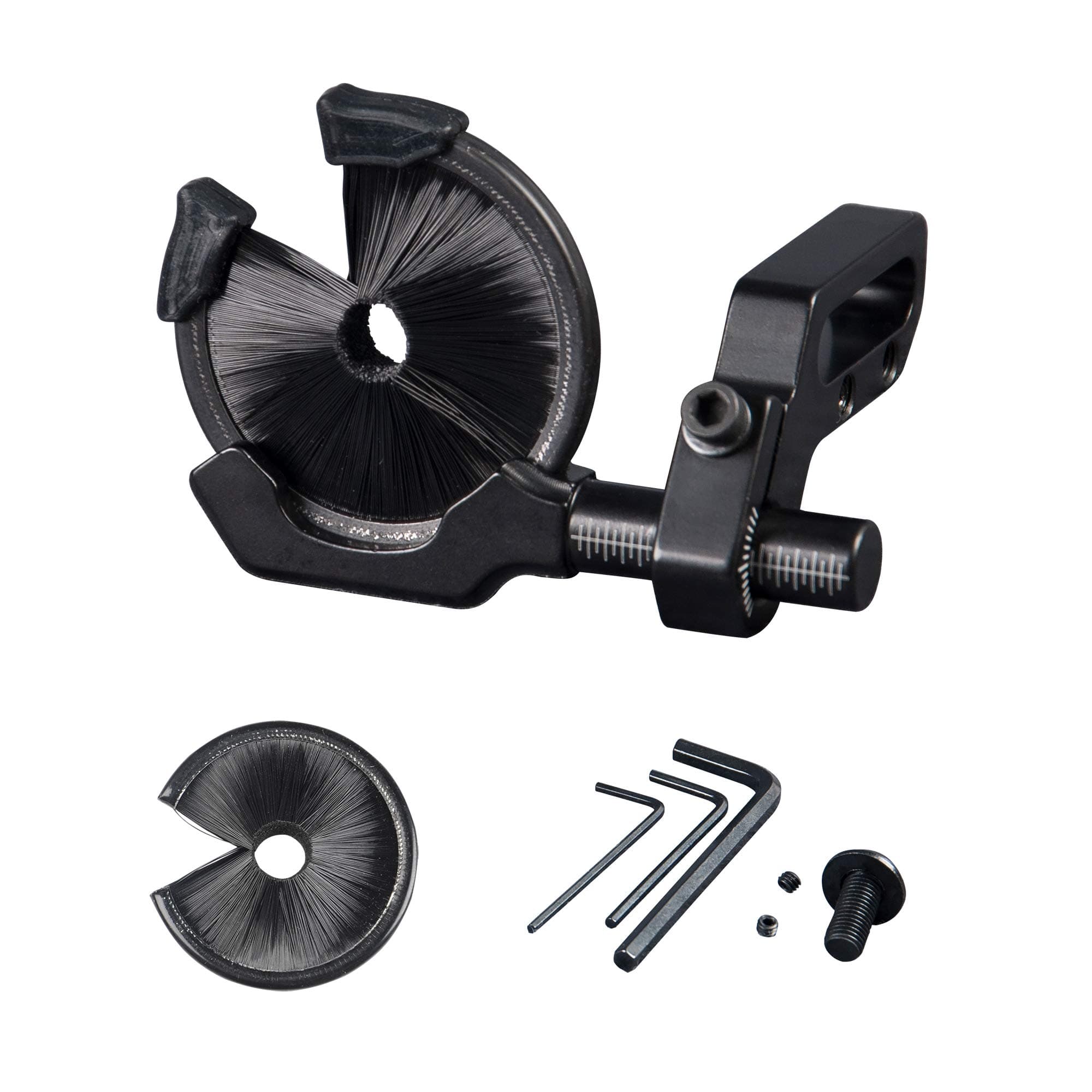 Compound Bow Full Containment Brush Arrow Rest Archery Arrow Rest Round Replacement Brush Bow and Arrow Shooting Target Parts Tool Hunting Accessories Arrow Stand