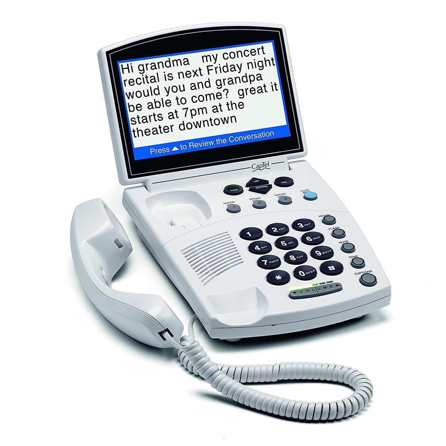 840i Real-Time Closed Captioned Telephone