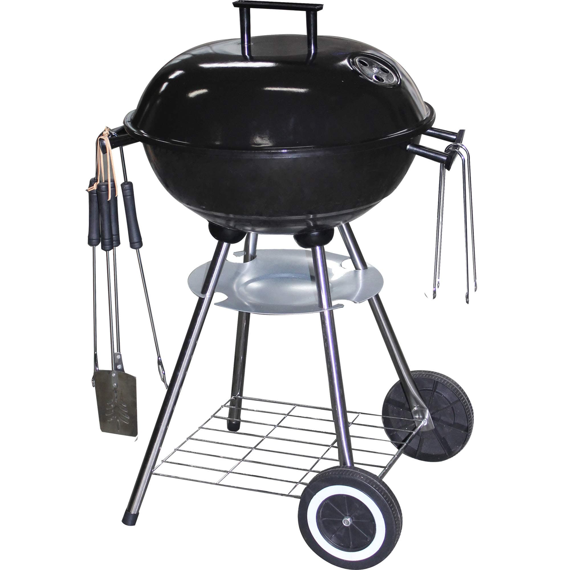 Portable Kettle Garden BBQ with Starter Kit