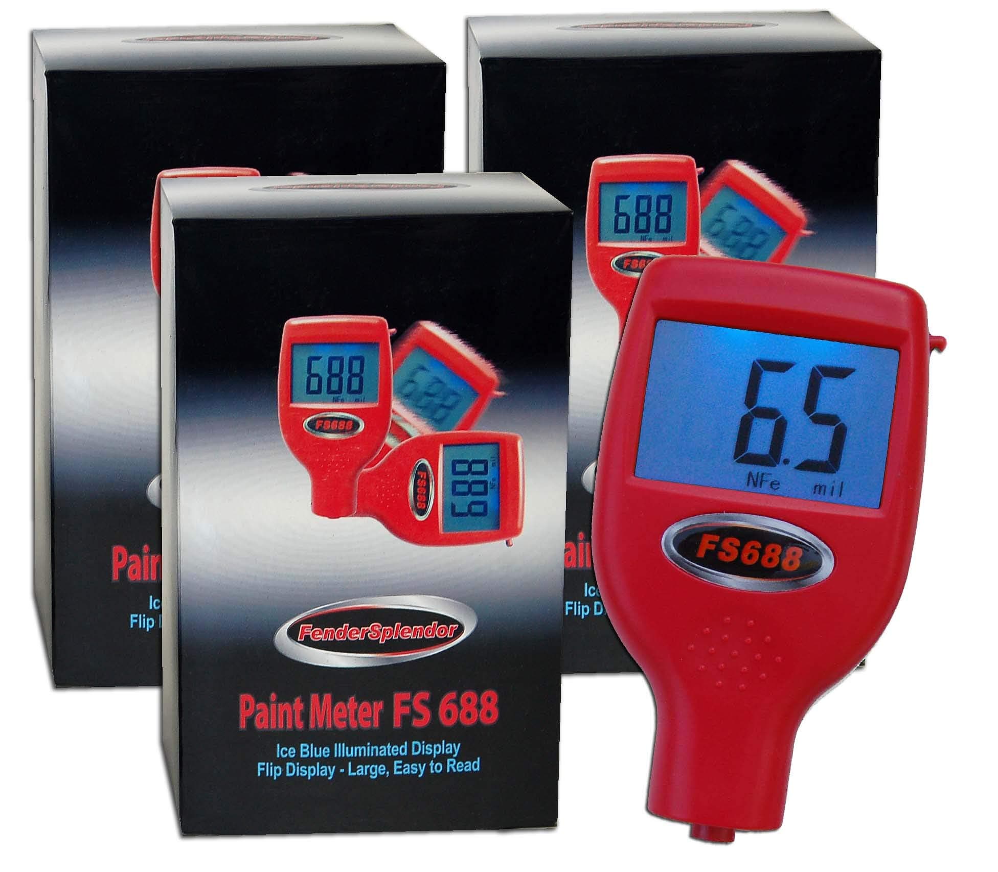 FS688 Paint Meter/Gauge 3Pak