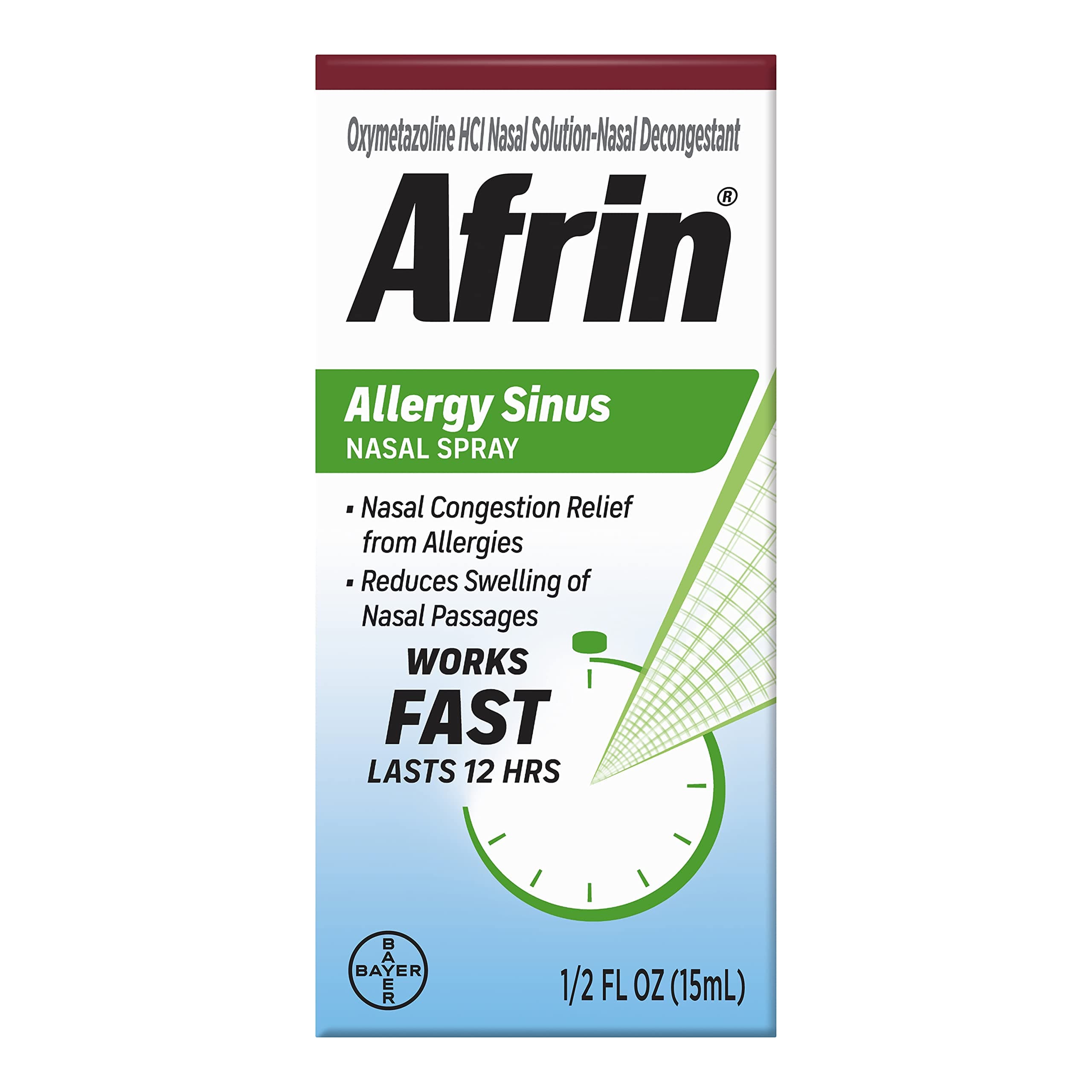 Allergy Sinus Nasal Spray, 15ml