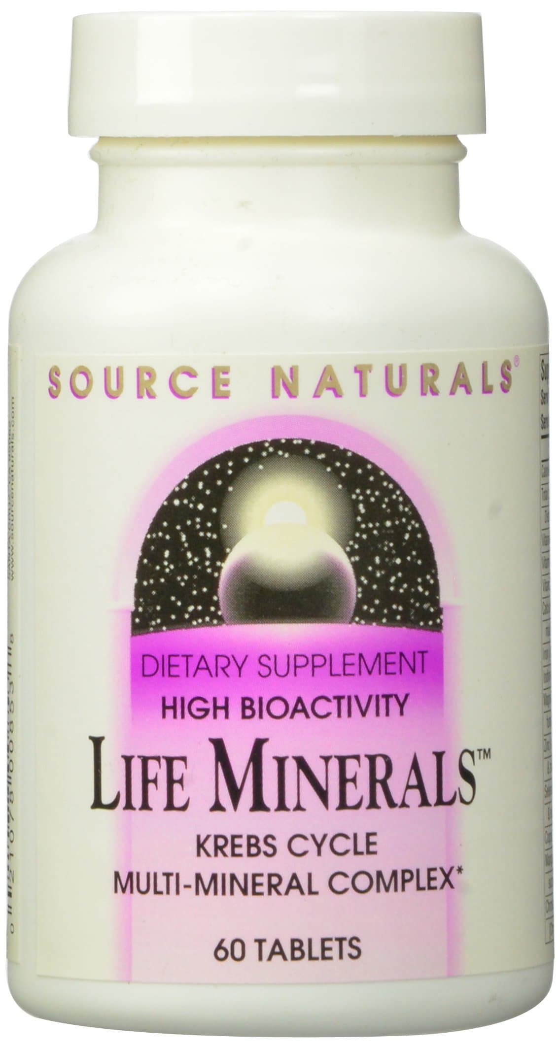 Source Naturals Life Minerals, Krebs Cycle Multi-Mineral Complex,60 Tablets
