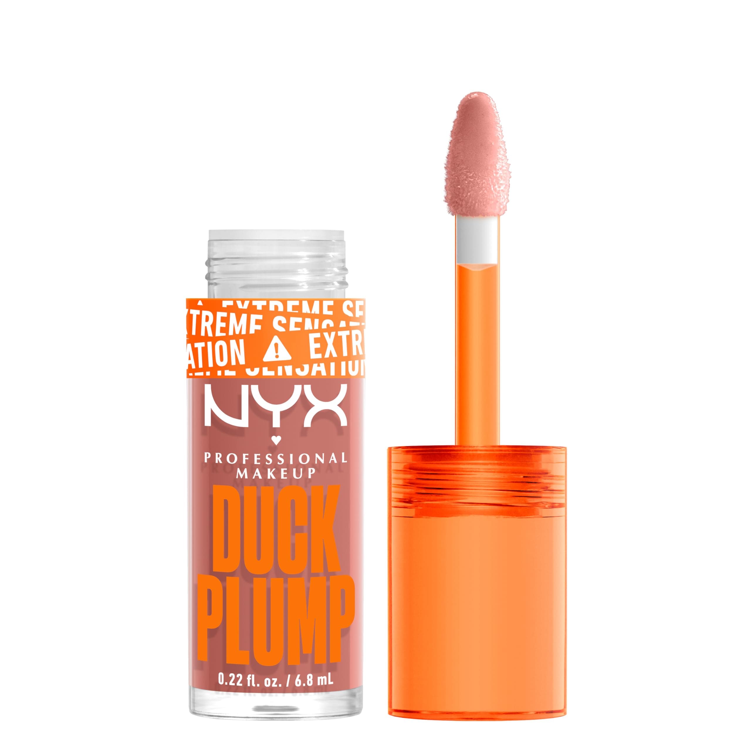 NYX PROFESSIONAL MAKEUP DUCK PLUMP LIP PLUMPING LACQUER - BANGIN' BARE