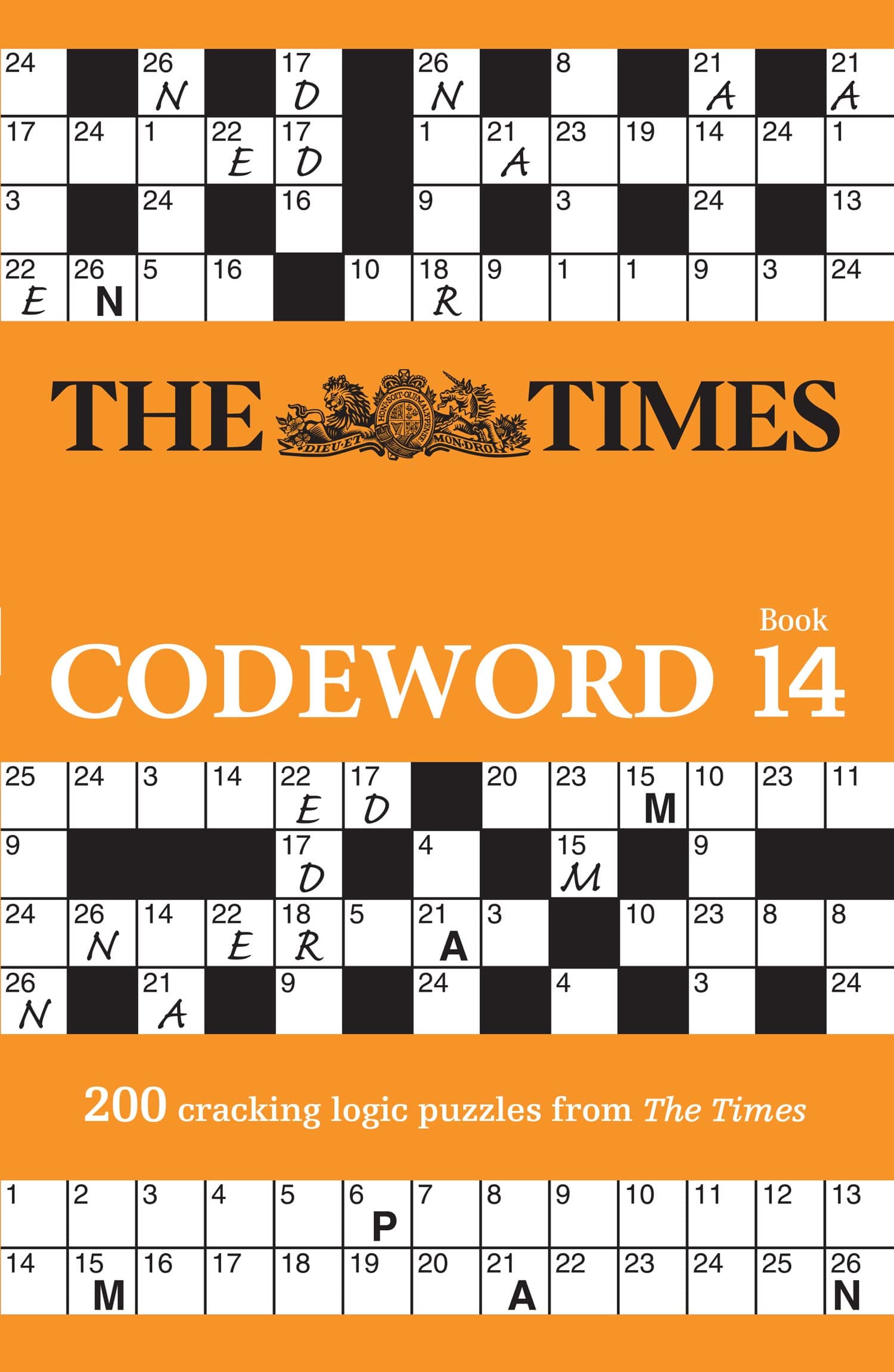 Times Codeword 14: 200 Cracking Logic Puzzles Paperback – 11 May 2023