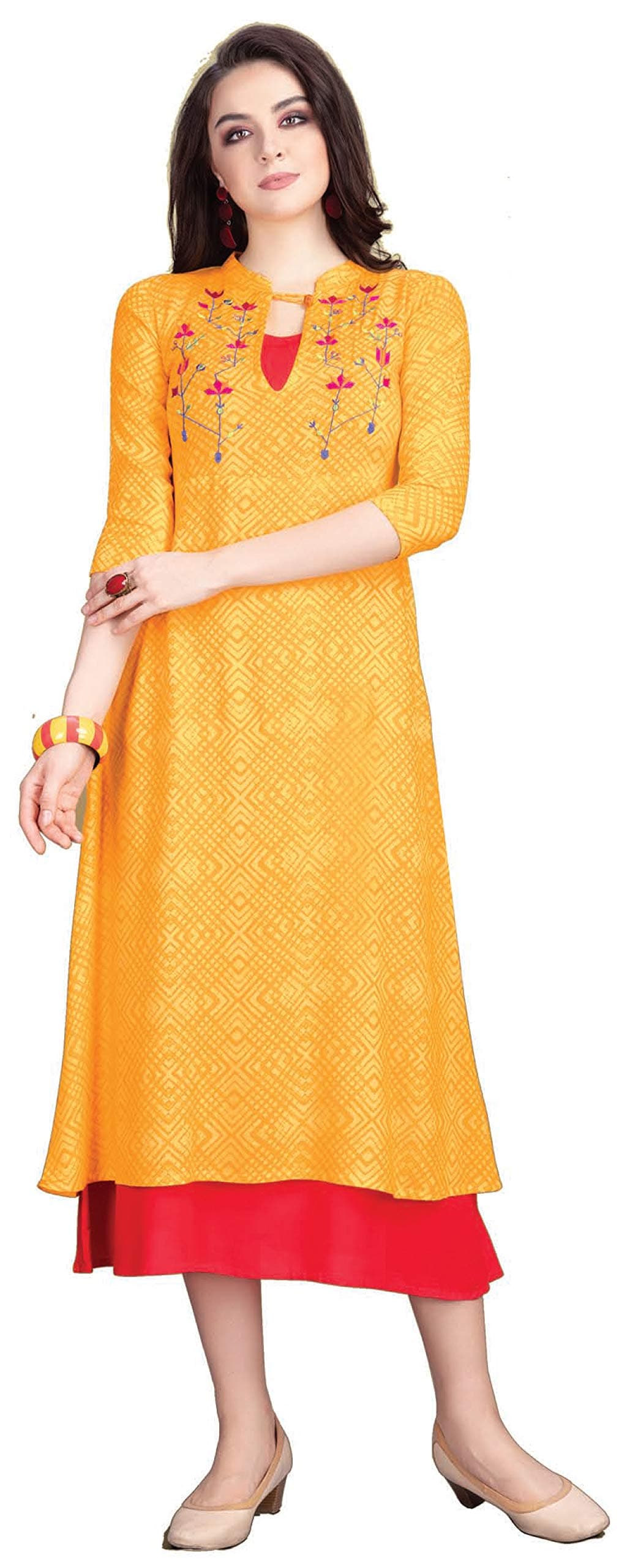KIRARA Women's A - Line Kurta