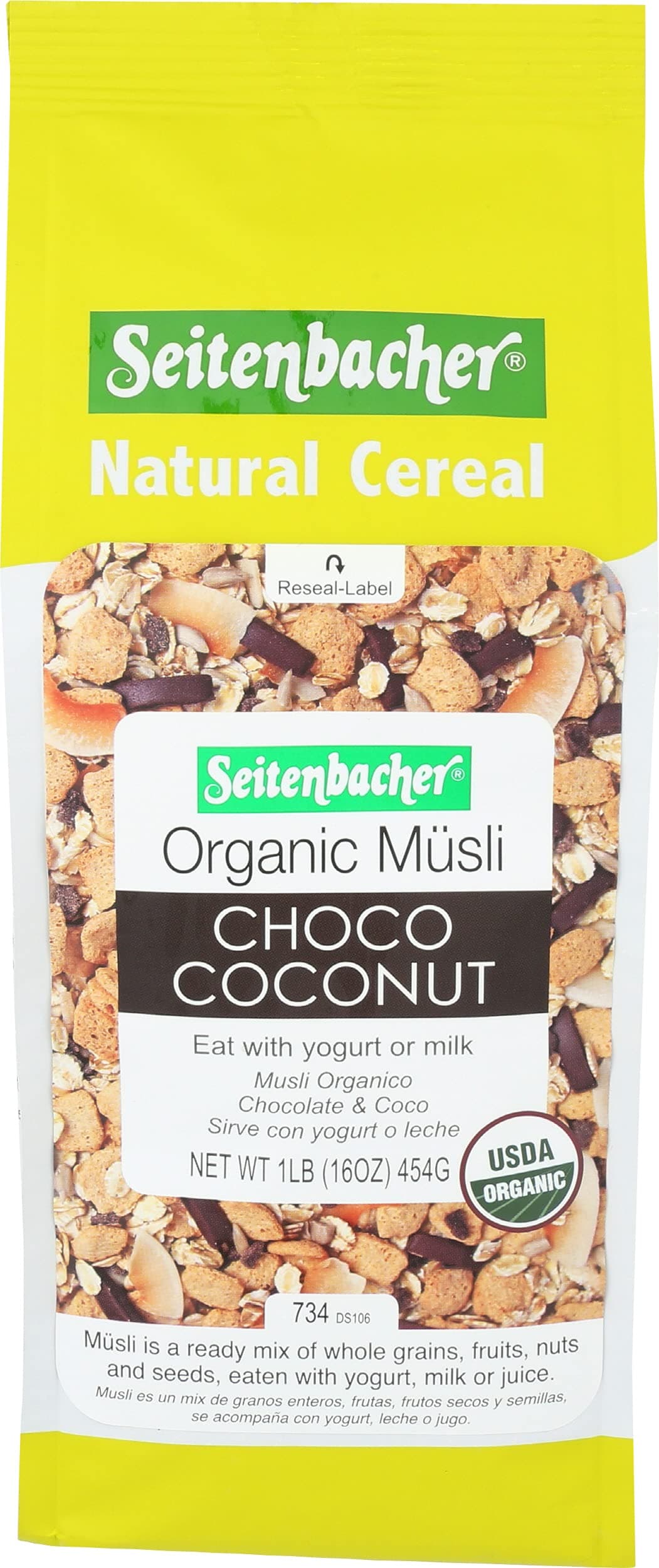 Muesli No 23 Choco Coco Organic, 16 Ounce