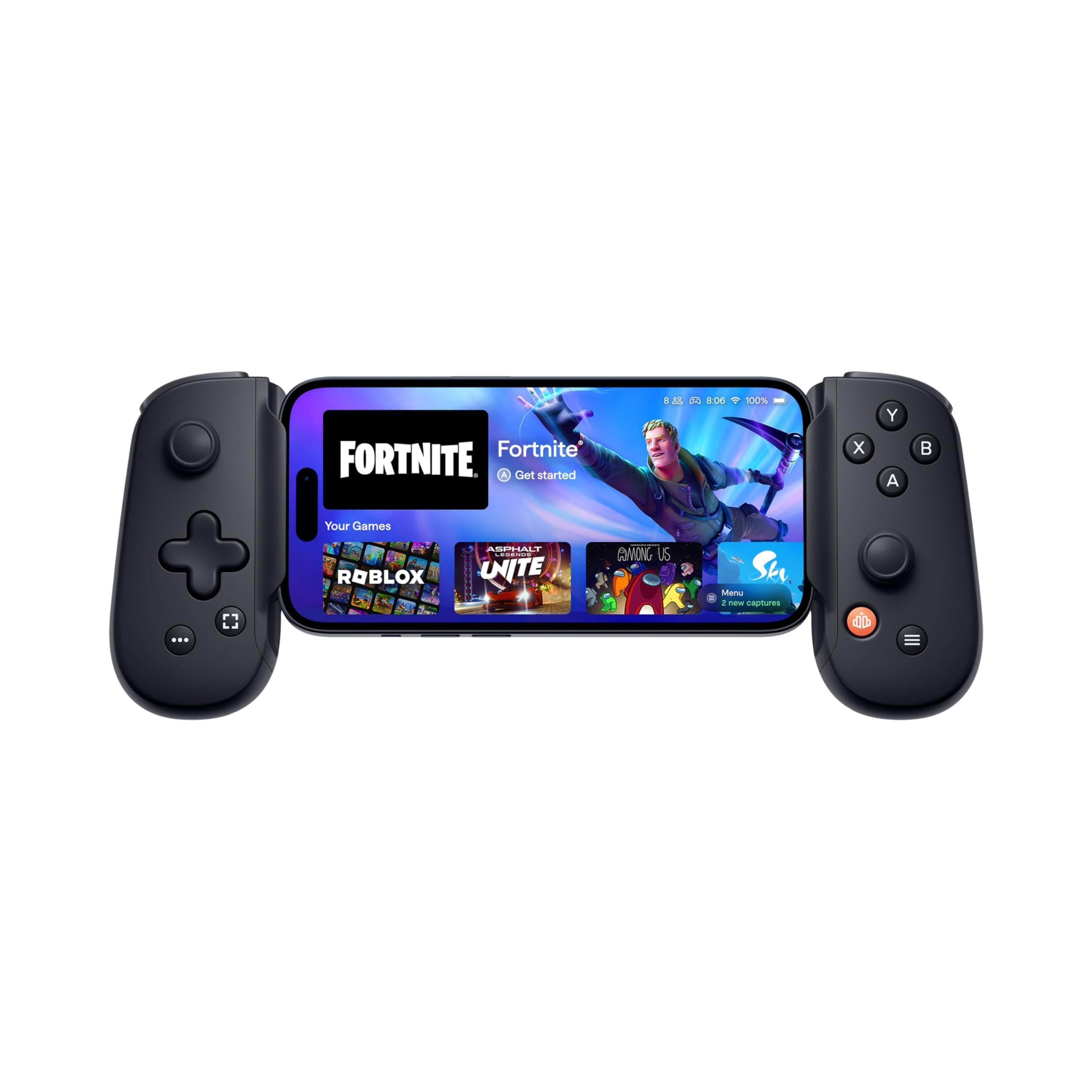 BACKBONE One Mobile Gaming Controller for Android and iPhone 15/16 Series (USB-C) - 2nd Gen - Turn Your Phone into a Gaming Console - Play Xbox, PlayStation, Call of Duty, Roblox, Fortnite & More
