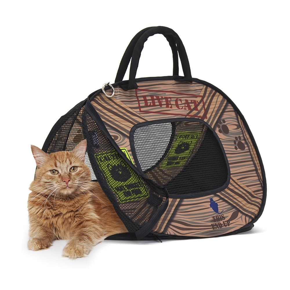 SPORT PETDesigns Pop Open Cat Carrier (Pattern)