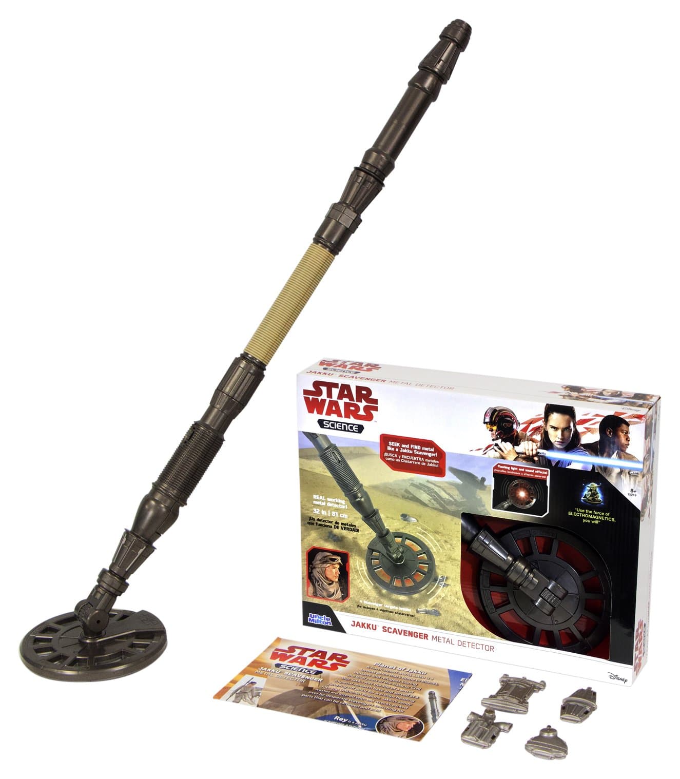 Basic Fun Uncle Milton Star Wars Jakku Scavenger Metal Detector