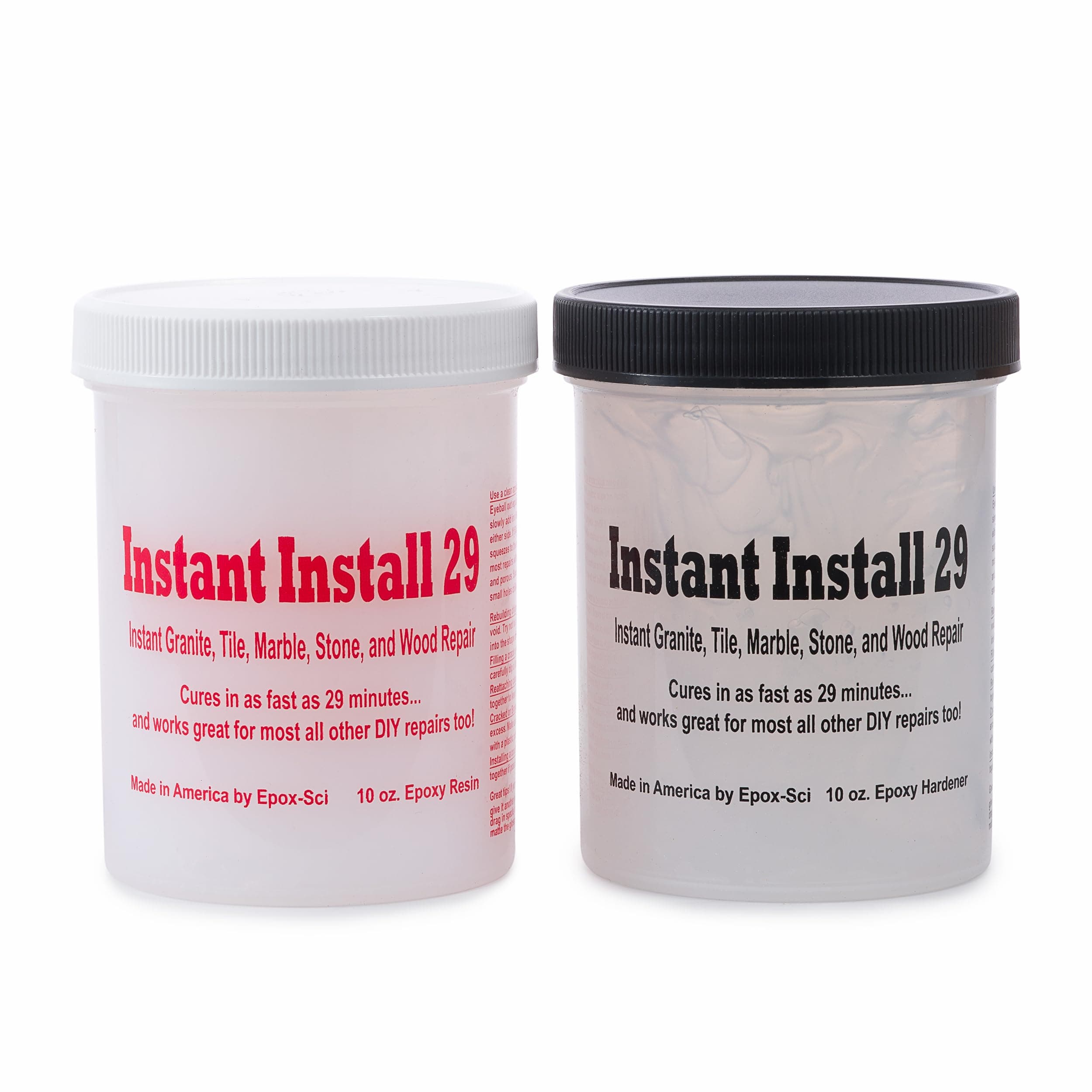 Epox-Sci Instant Install 29~20 oz. knife grade epoxy kit/Simple stone
