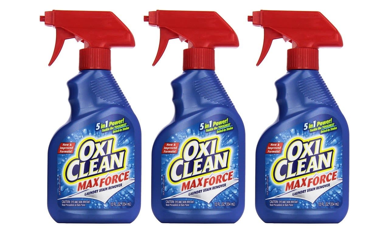 Max Force Laundry Stain Remover Spray 12 Ounce (Pack of 3)