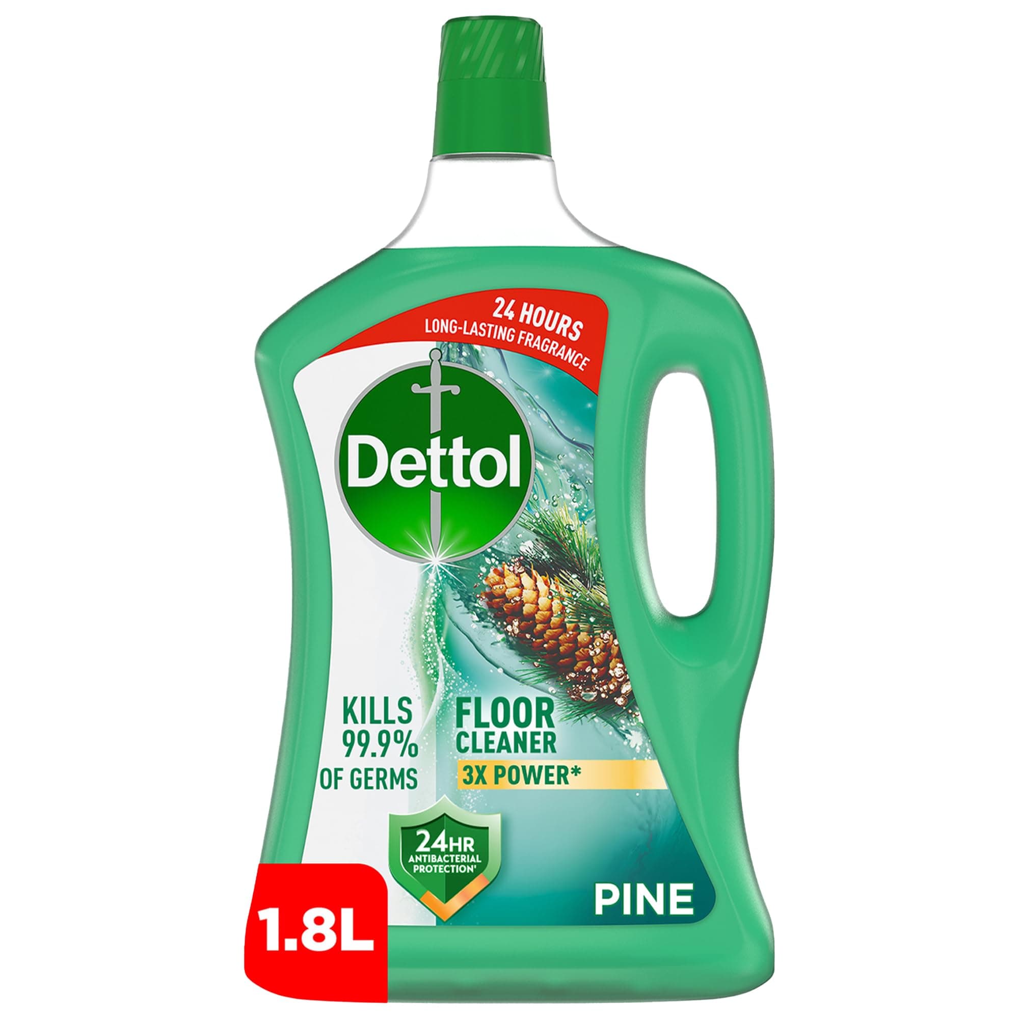 Power Floor Cleaner, Pine Scent, 1.8L