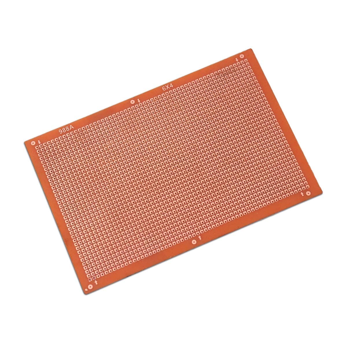 2PCS Paper Composite PCB Boards (6cm x 4cm) Universal Breadboard Single Sided Printed Circuit Board for Prototyping and Electronic Making