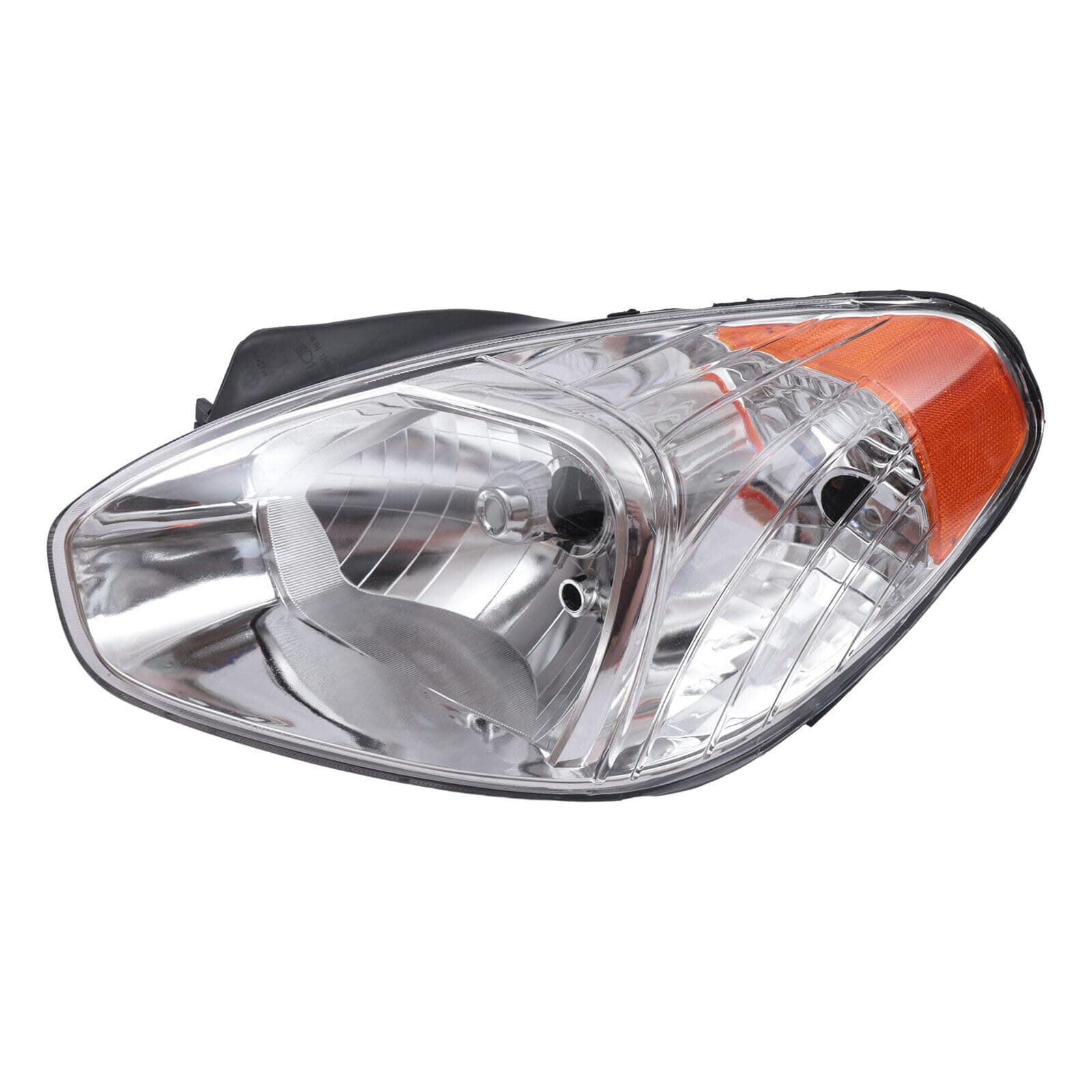 RudiUsoy Halogen Headlights, Front Left Side Headlamp for 2006-2011 Hyundai Accent, OEM 921011E010 921021E010 (Driver Side)