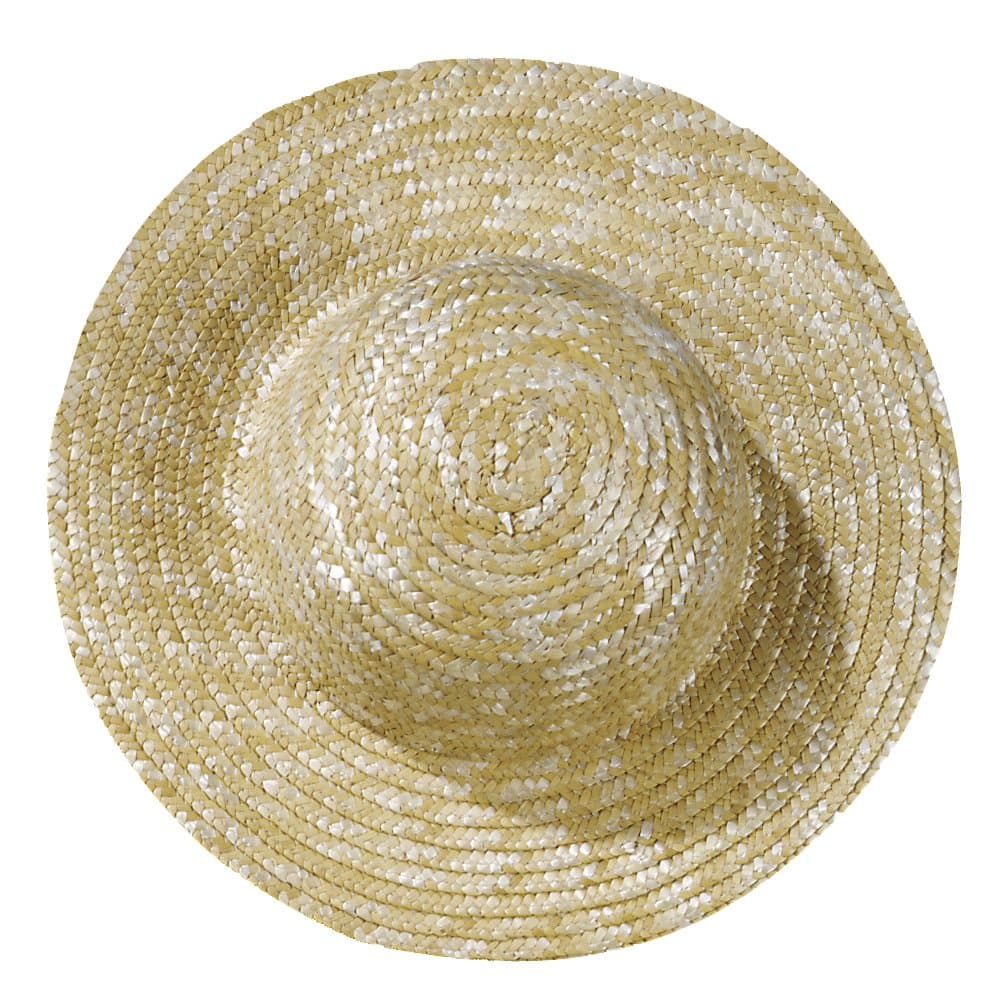 RayherStraw Hats, Natural, Inner Diameter 9 cm, Outer Diameter 18 cm, 8812331