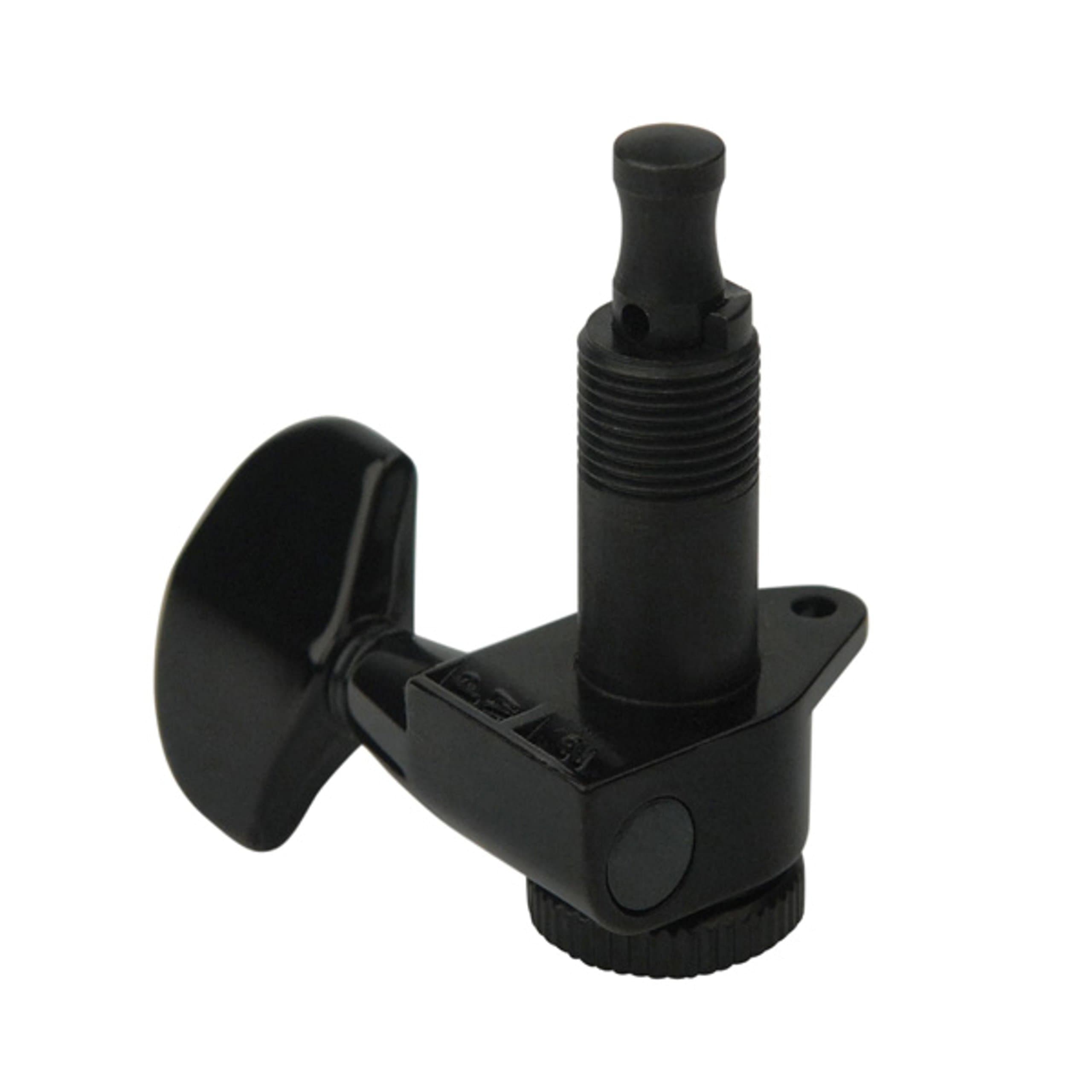 D'Addario Auto-Trim Tuning Machines, 3 + 3 Setup, Black