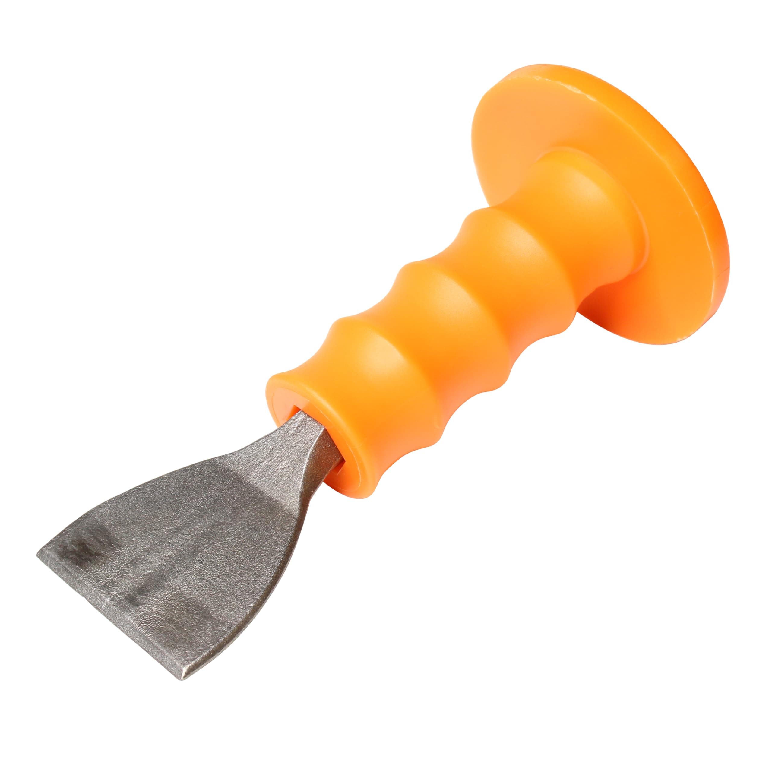 Select 35705 2-1/4-by-7-3/4-Inch Handguarded Mason Chisel , Black