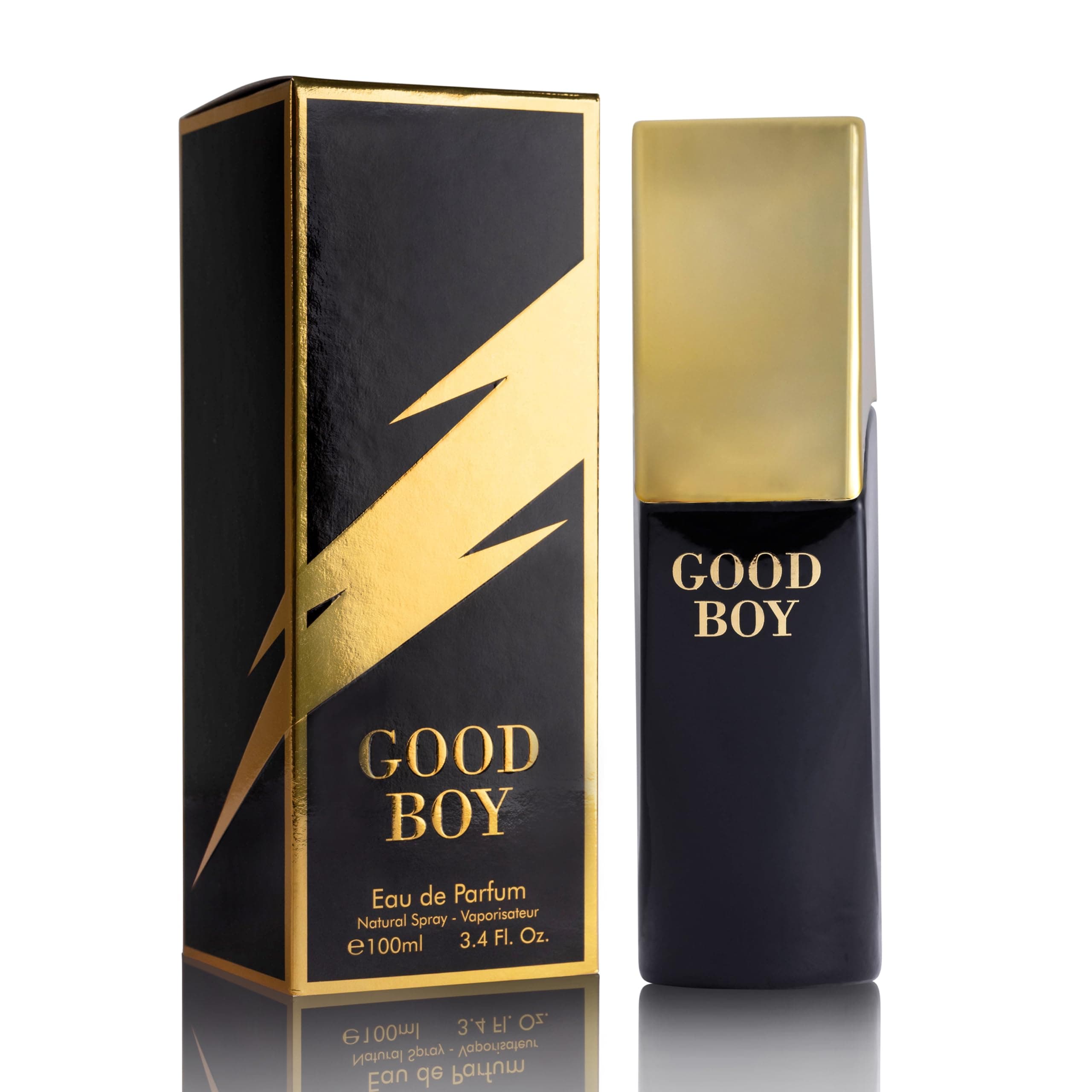 Bold Boy Eau De Parfum 3.4 fl oz – Fresh Citrus, Spice & Amber Scent – Italian Bergamot & Pink Pepper – Tonka Bean Base – Vegan, Cruelty-Free, Paraben Free – 100ml Elegant Bottle